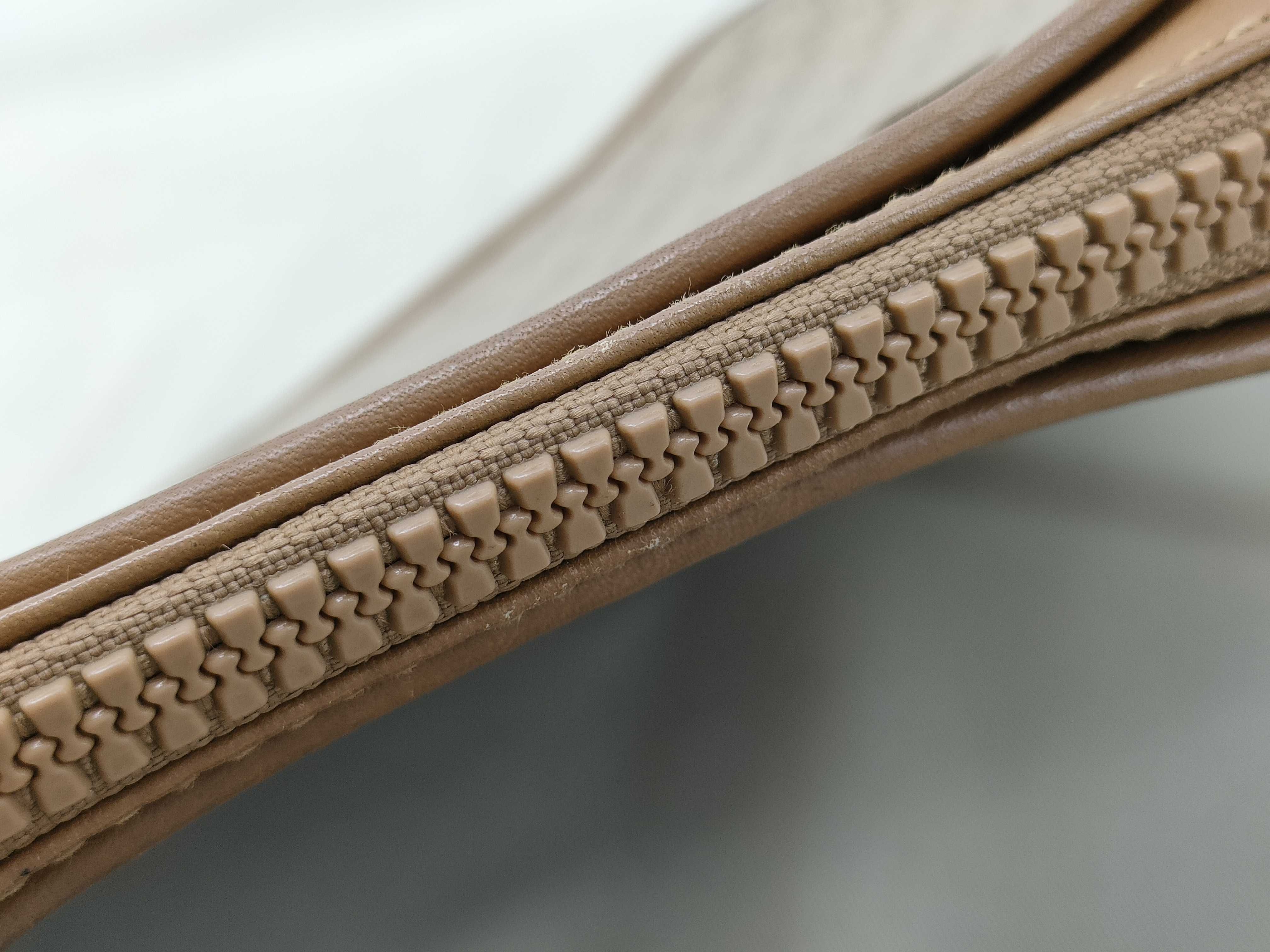 Macadam Shoulder Bag, PVC x Leather, Beige x Camel — view 8