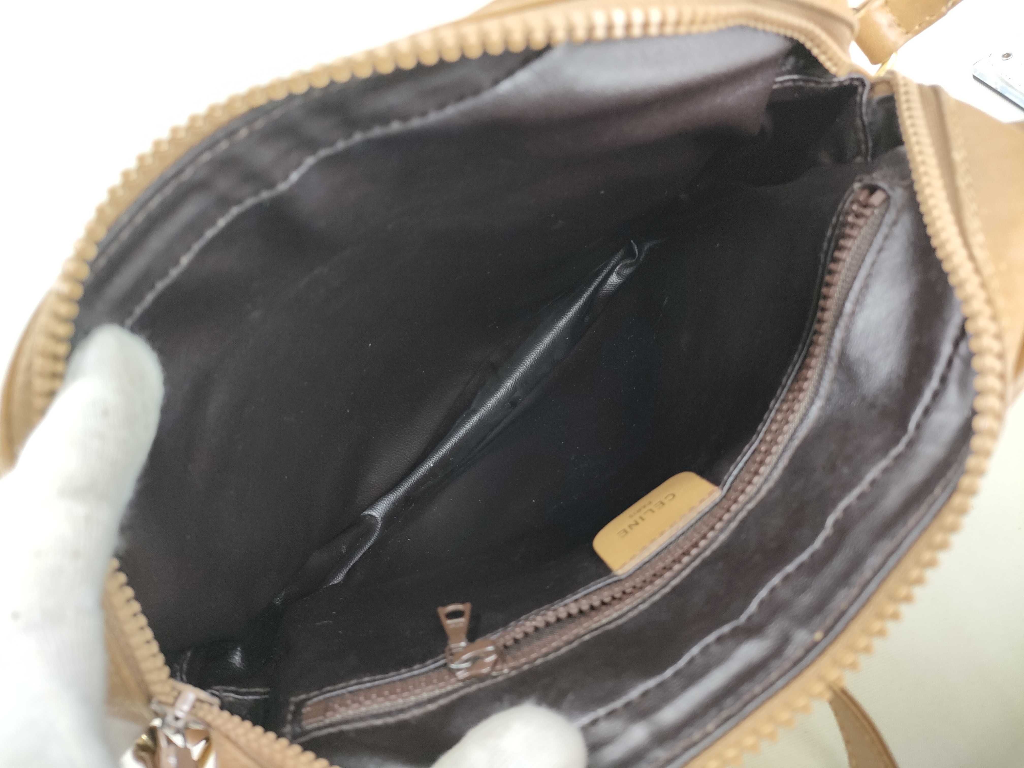 Macadam Shoulder Bag, PVC x Leather, Beige x Camel — view 10