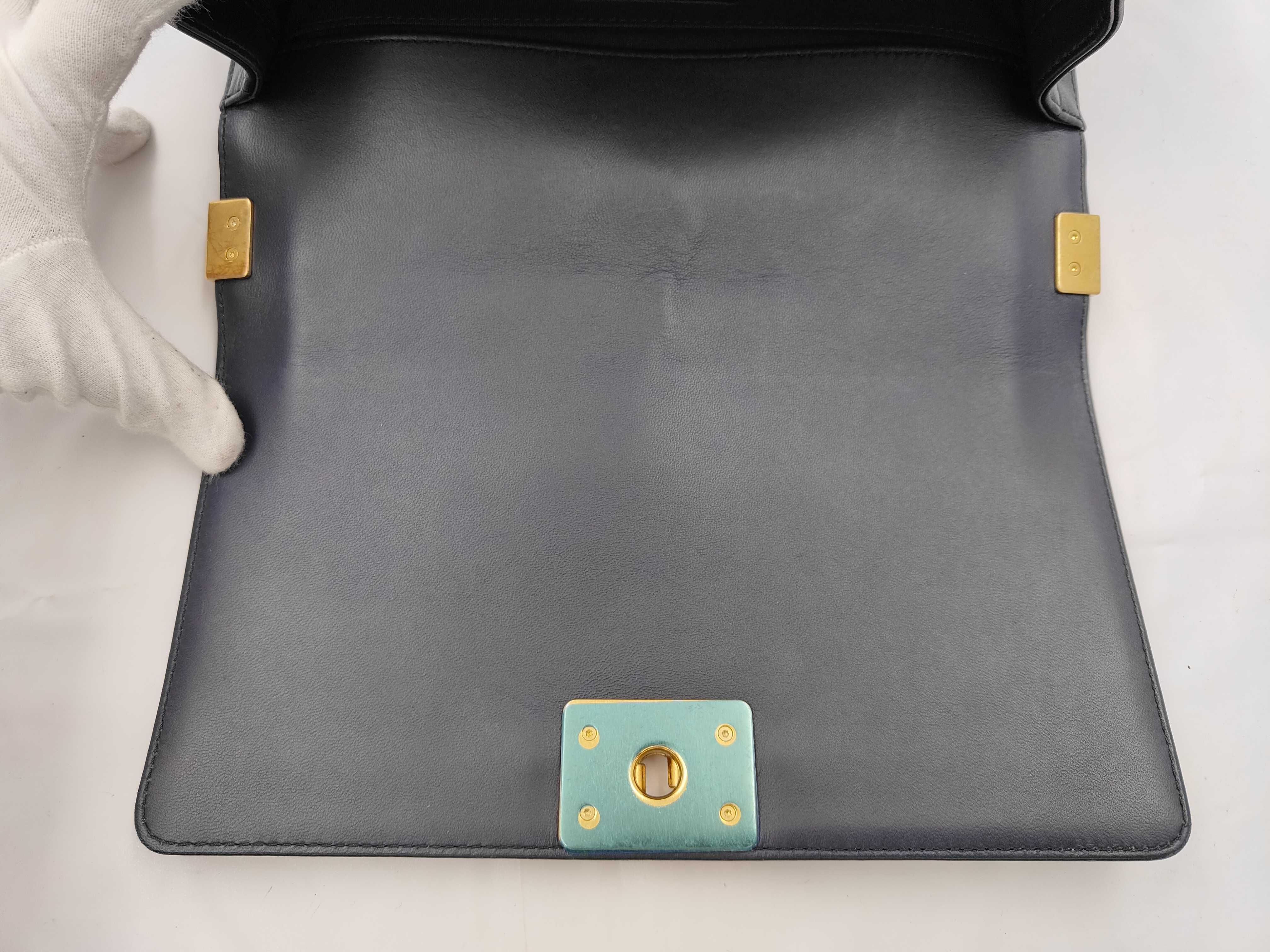 Diana 25 Matelassé Lambskin Navy Shoulder Bag — view 8