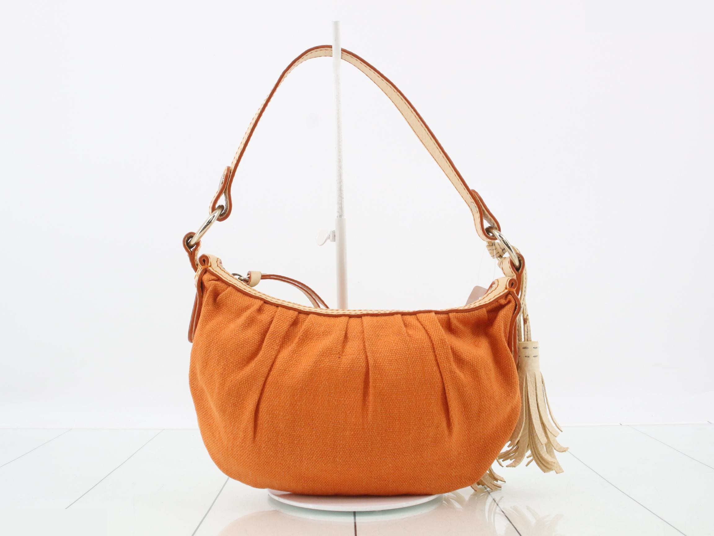 Triomphe Sequin Tassel One-Shoulder Bag — view 2