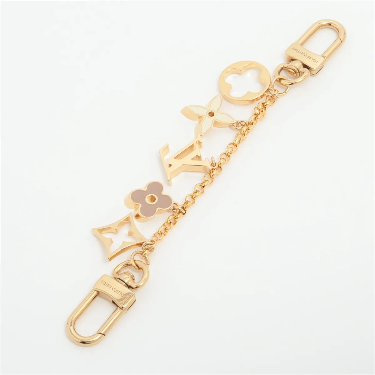 M01413 Fleur de Monogram DI2155 Charm GP Gold — view 2