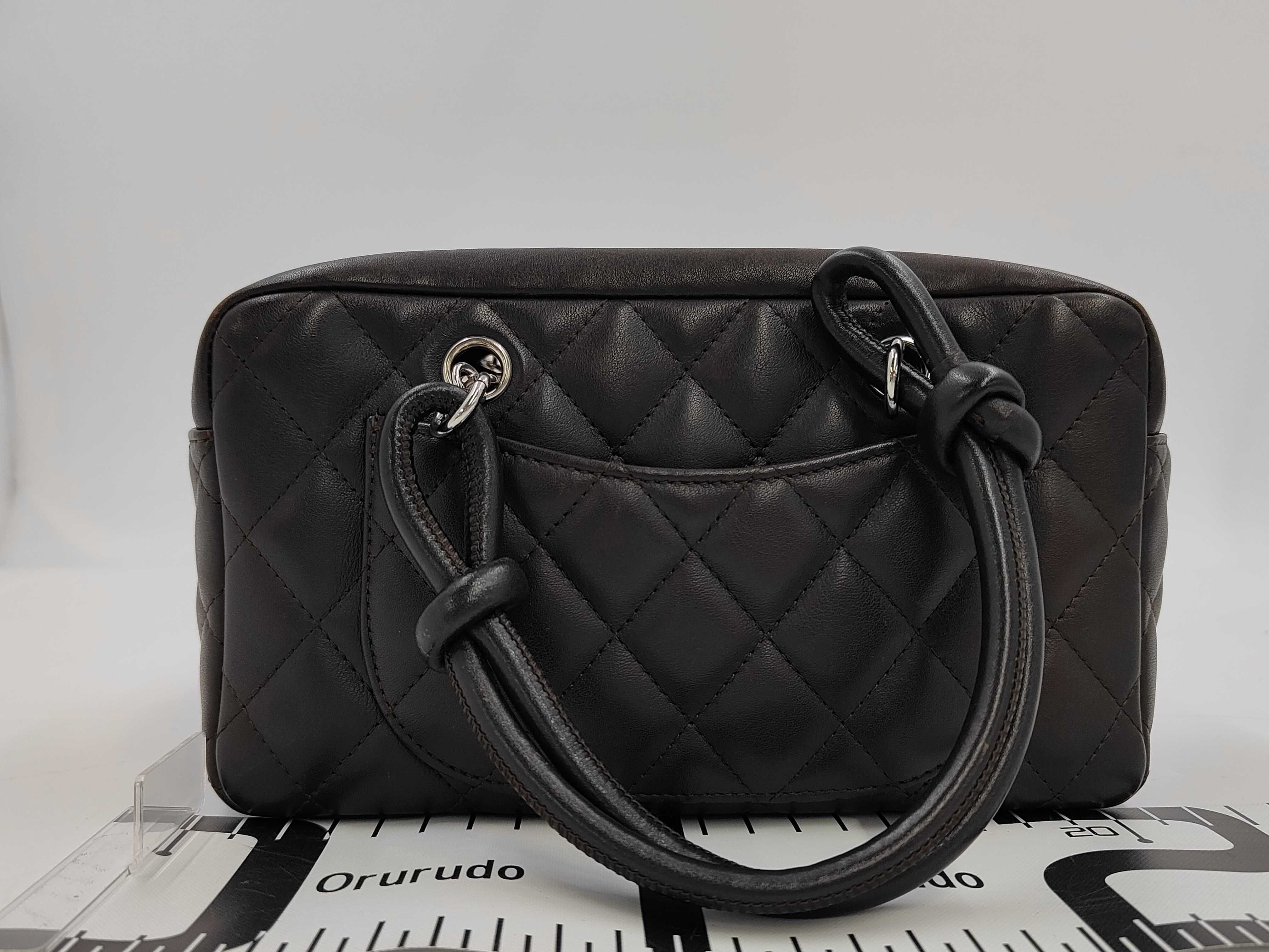 Cambon Handbag, Dark Brown Handbag — view 2