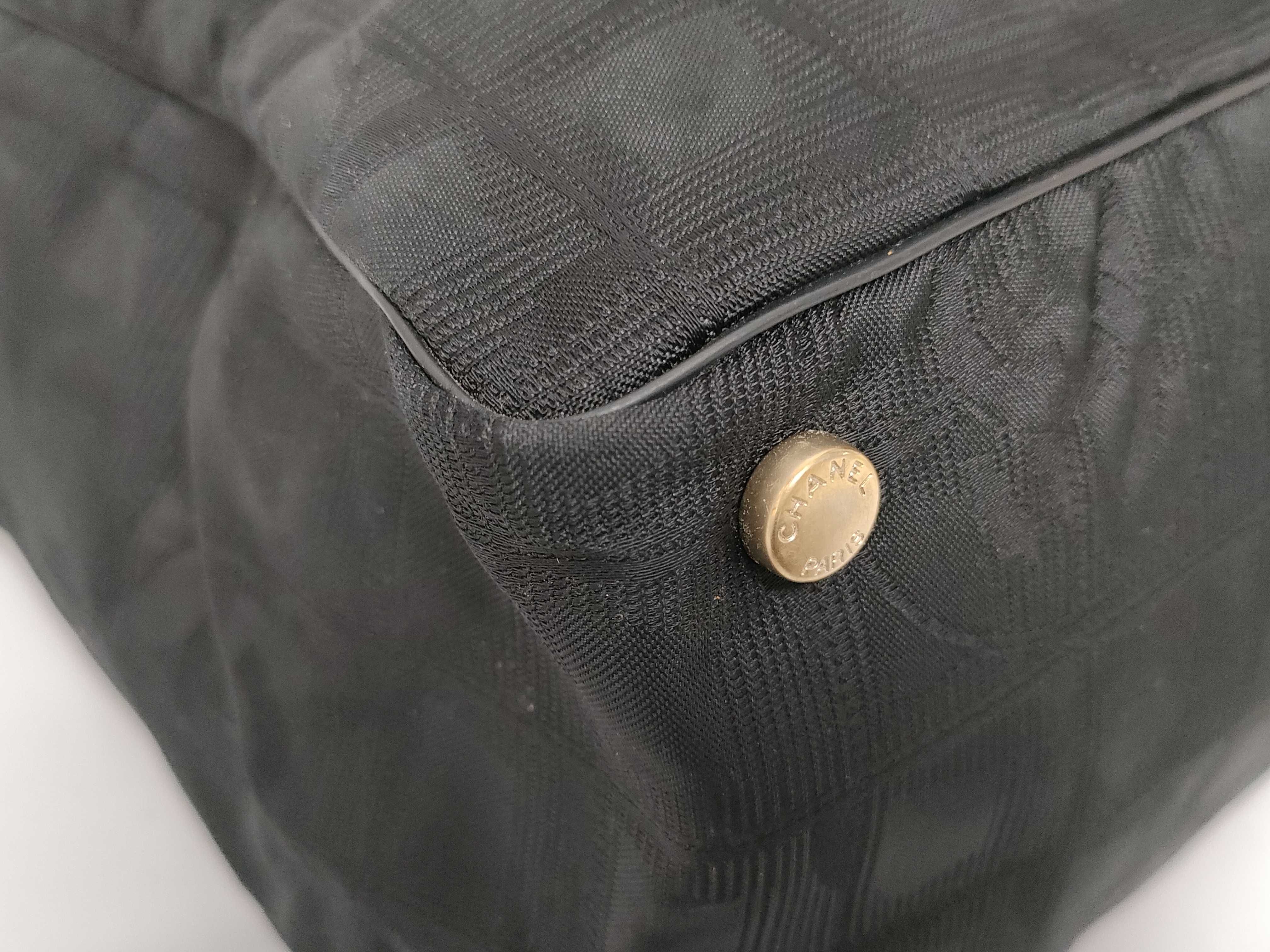 New Travel Line Black Tote Bag (No. 10s) — view 7