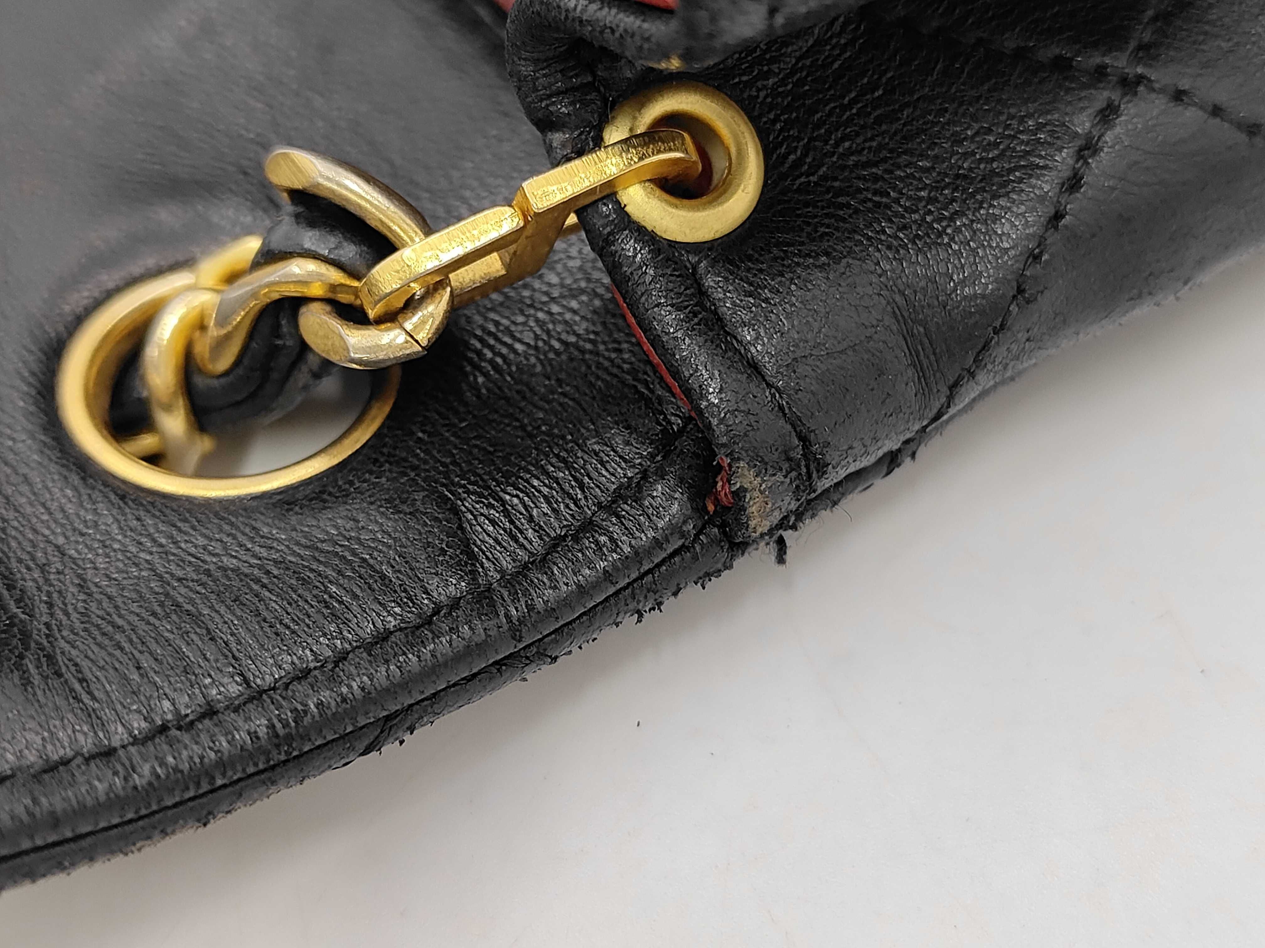 Large Coco Full Flap Lambskin Chain Shoulder Bag (Serial Number 0) — view 8