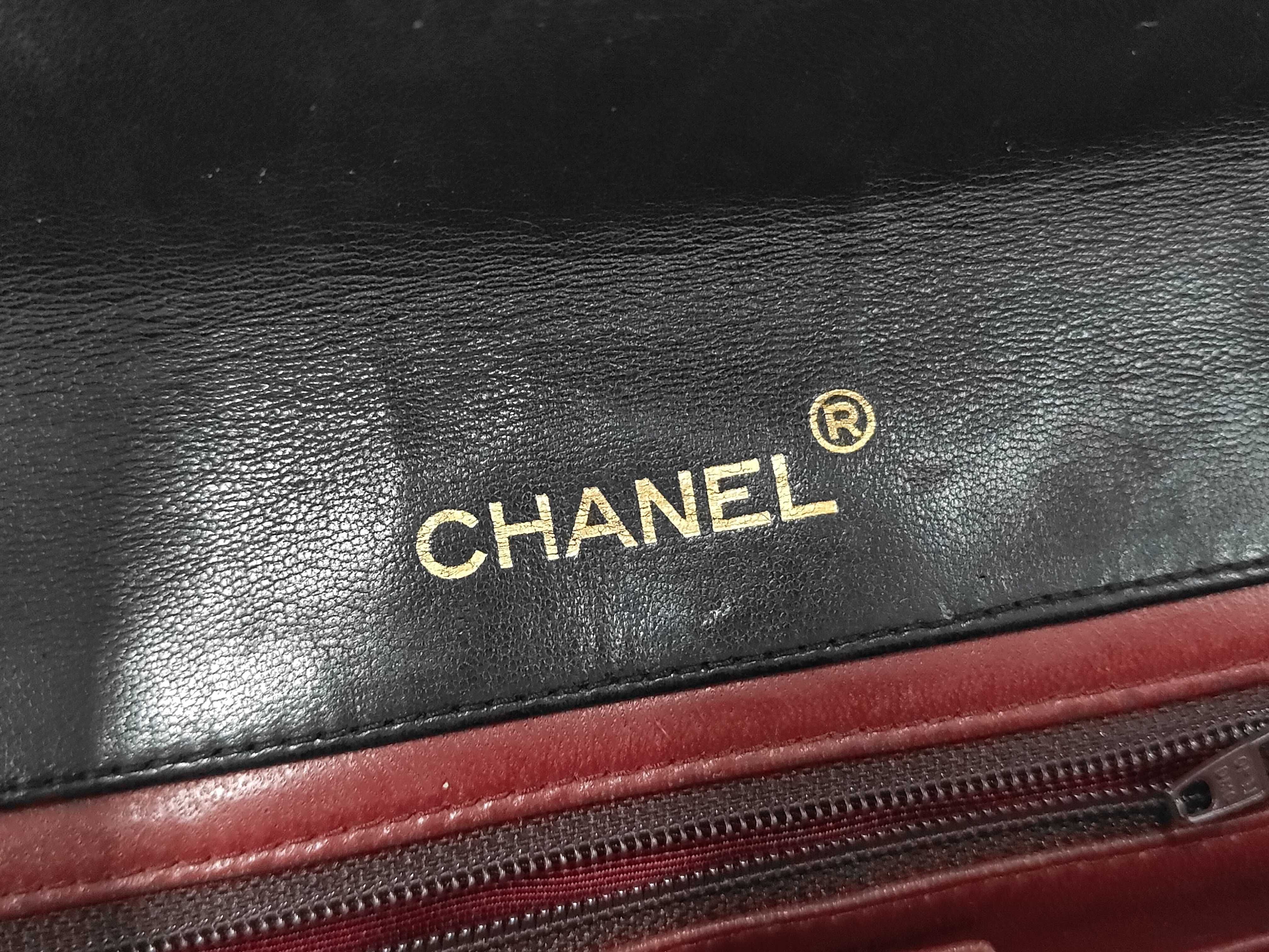 Large Coco Full Flap Lambskin Chain Shoulder Bag (Serial Number 0) — view 10
