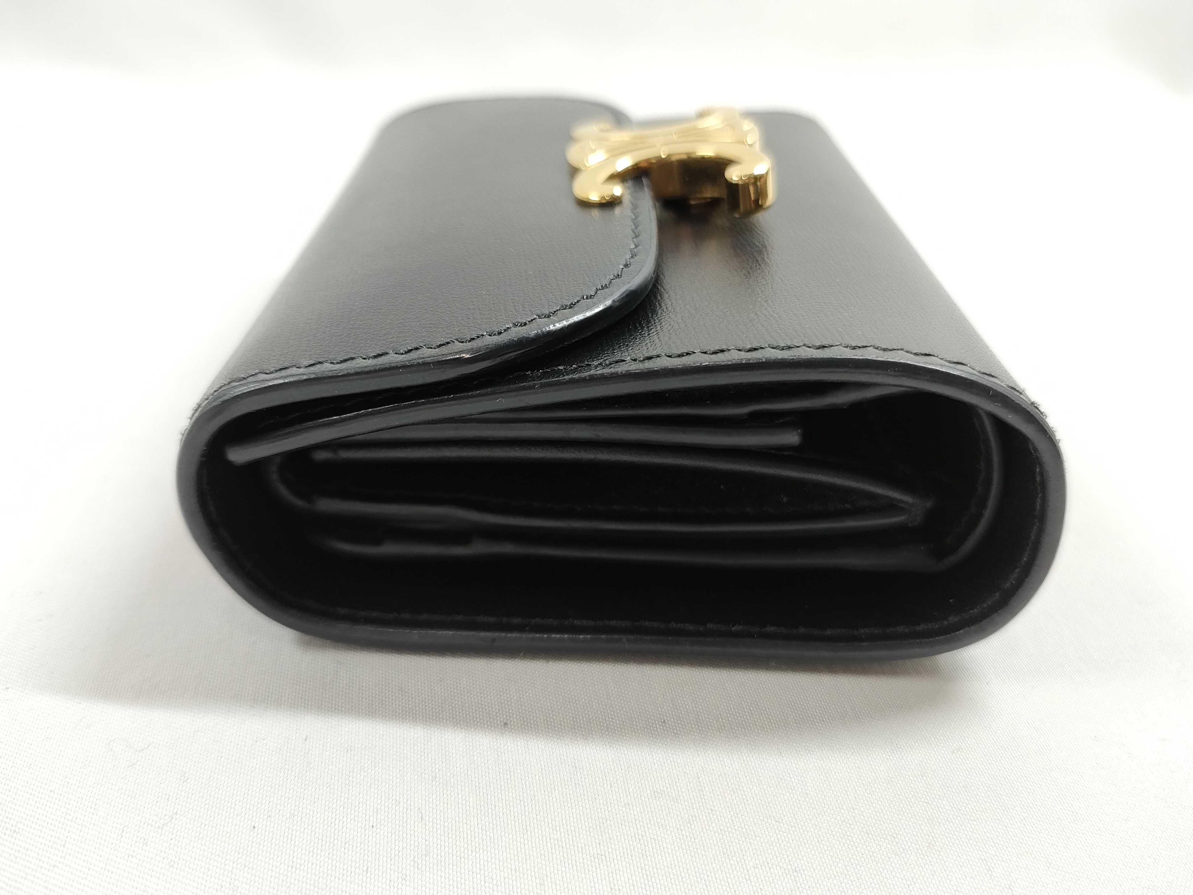 Triomphe Calf Compact Wallet — view 5