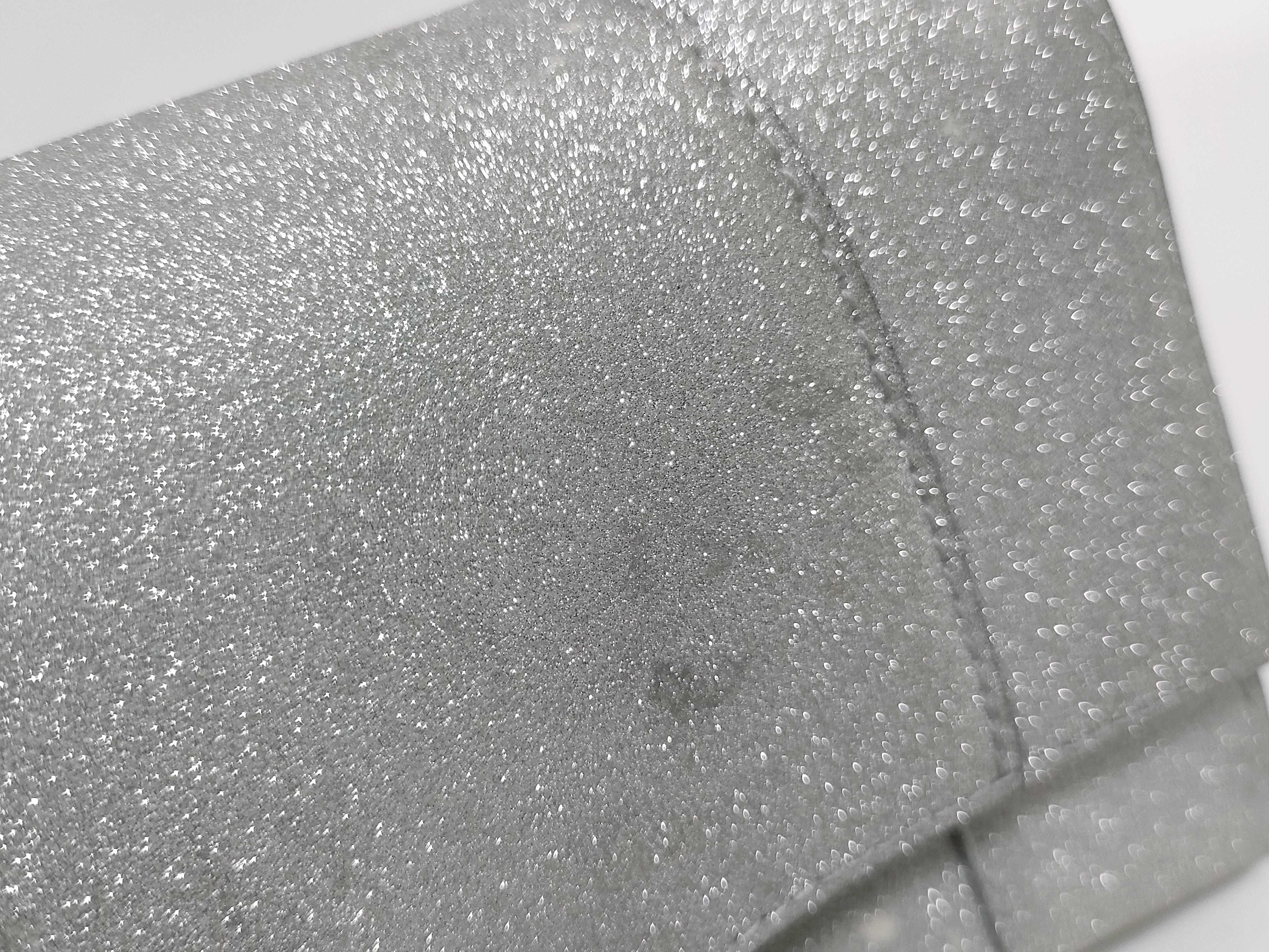 Hourglass XS Leather Glitter Finish 2-Way Handbag Silver 592833 Handbag — view 14
