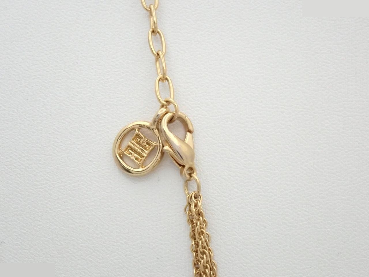Other lines: Precious metal necklace, drop design, gold, neck circumference approximately 60cm. — view 2