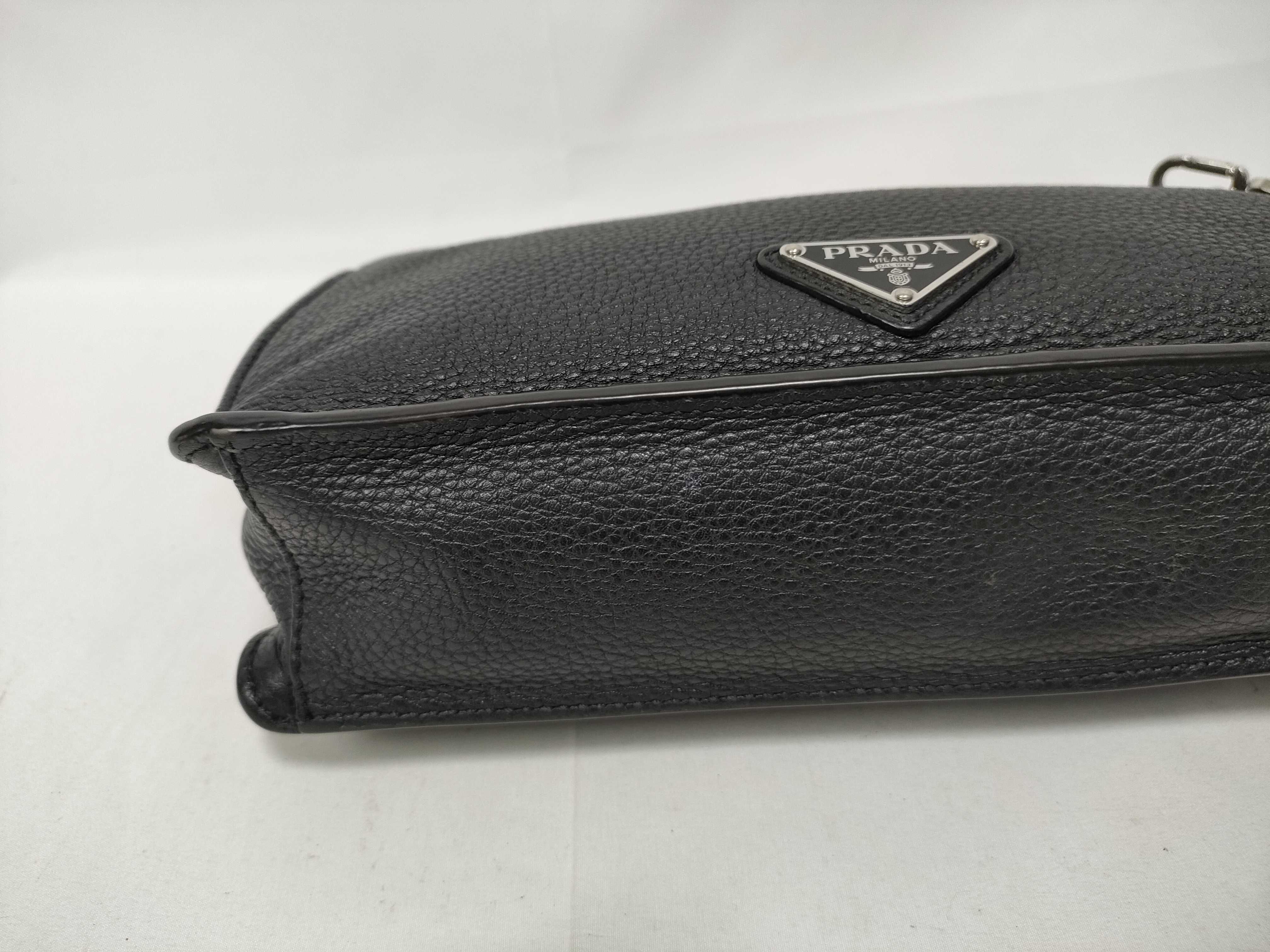 Leather Clutch Bag Black Clutch Bag — view 4