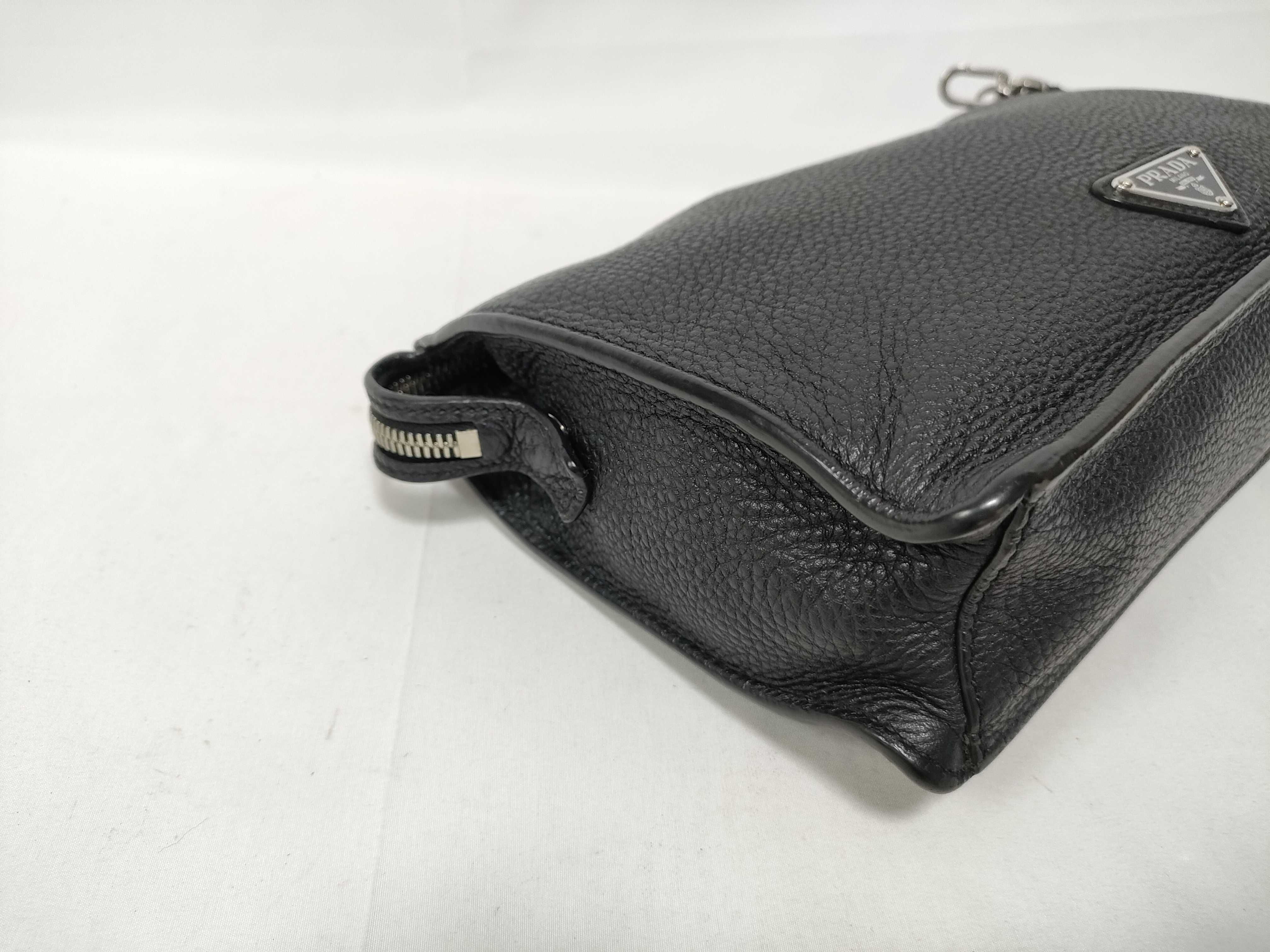 Leather Clutch Bag Black Clutch Bag — view 6