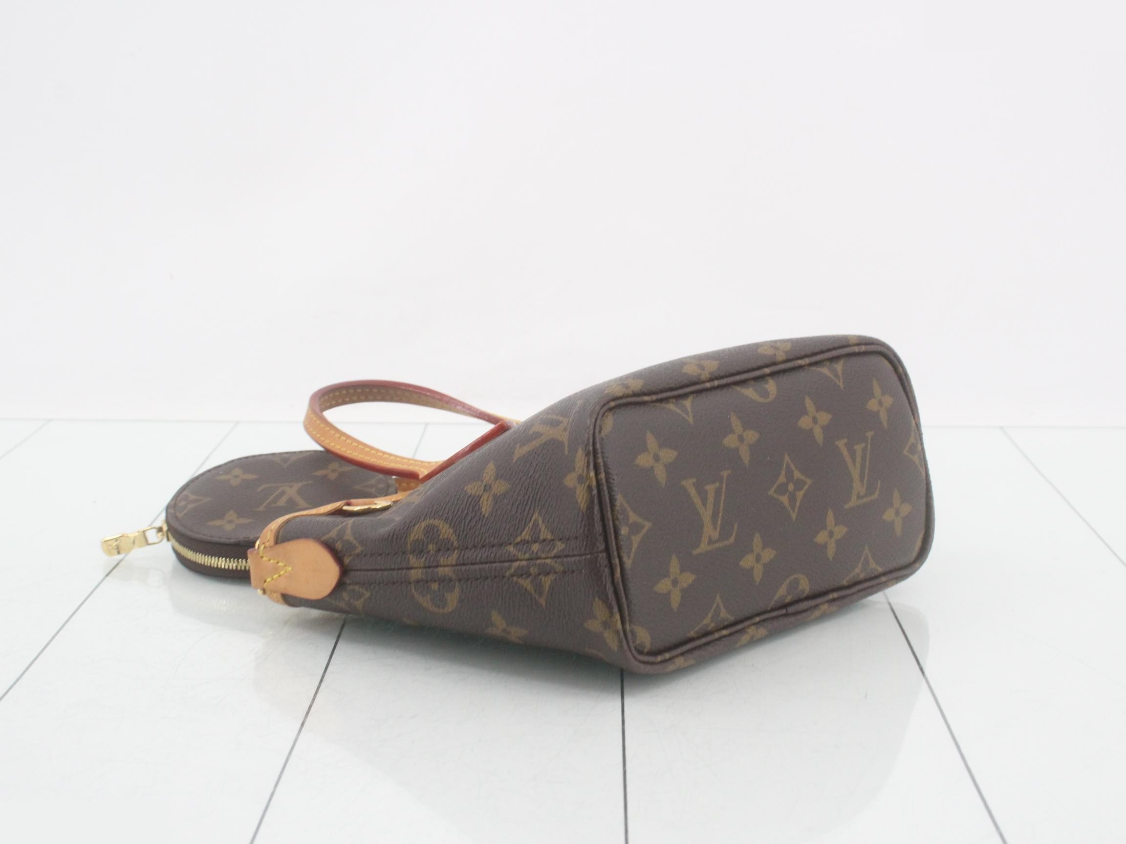 Monogram Neverfull BB 2-Way Handbag with Coin Purse — view 5