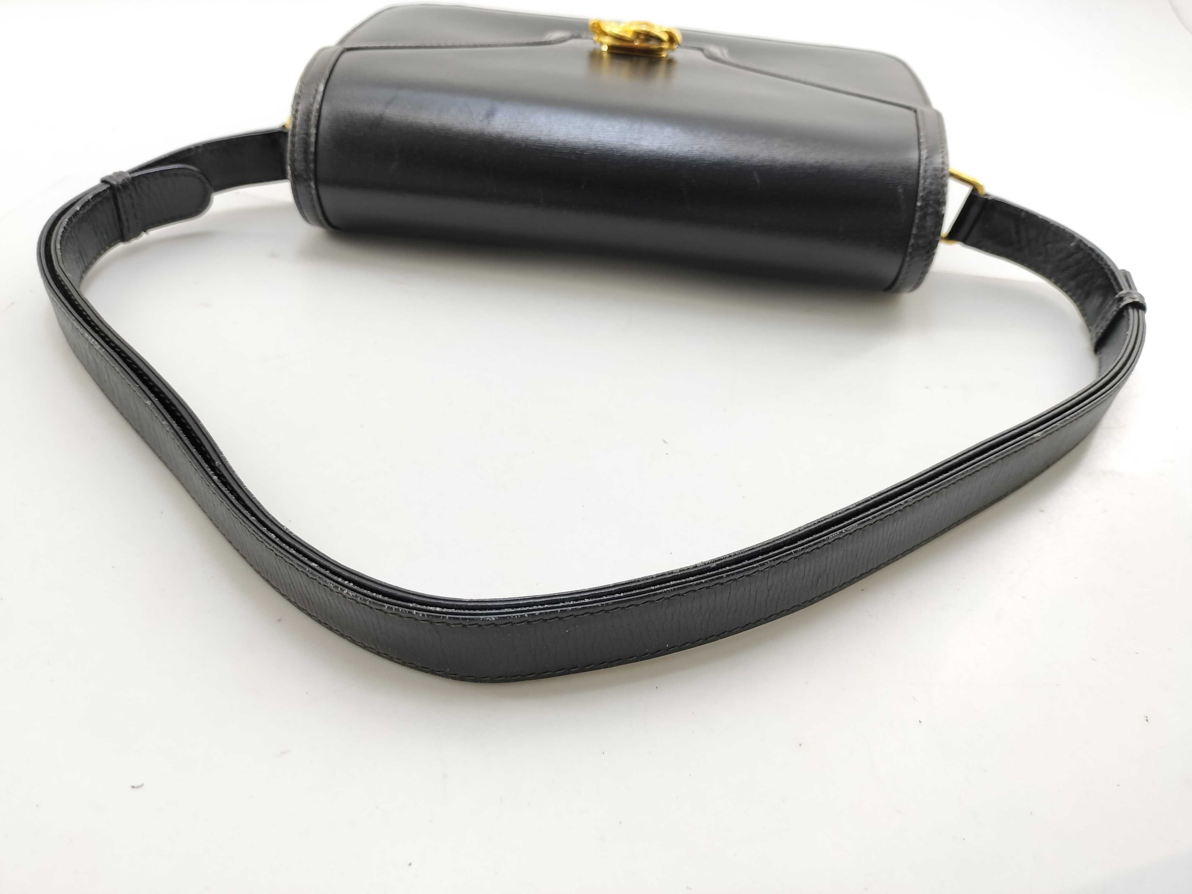 001 406 Turnlock Leather Shoulder Bag — view 8