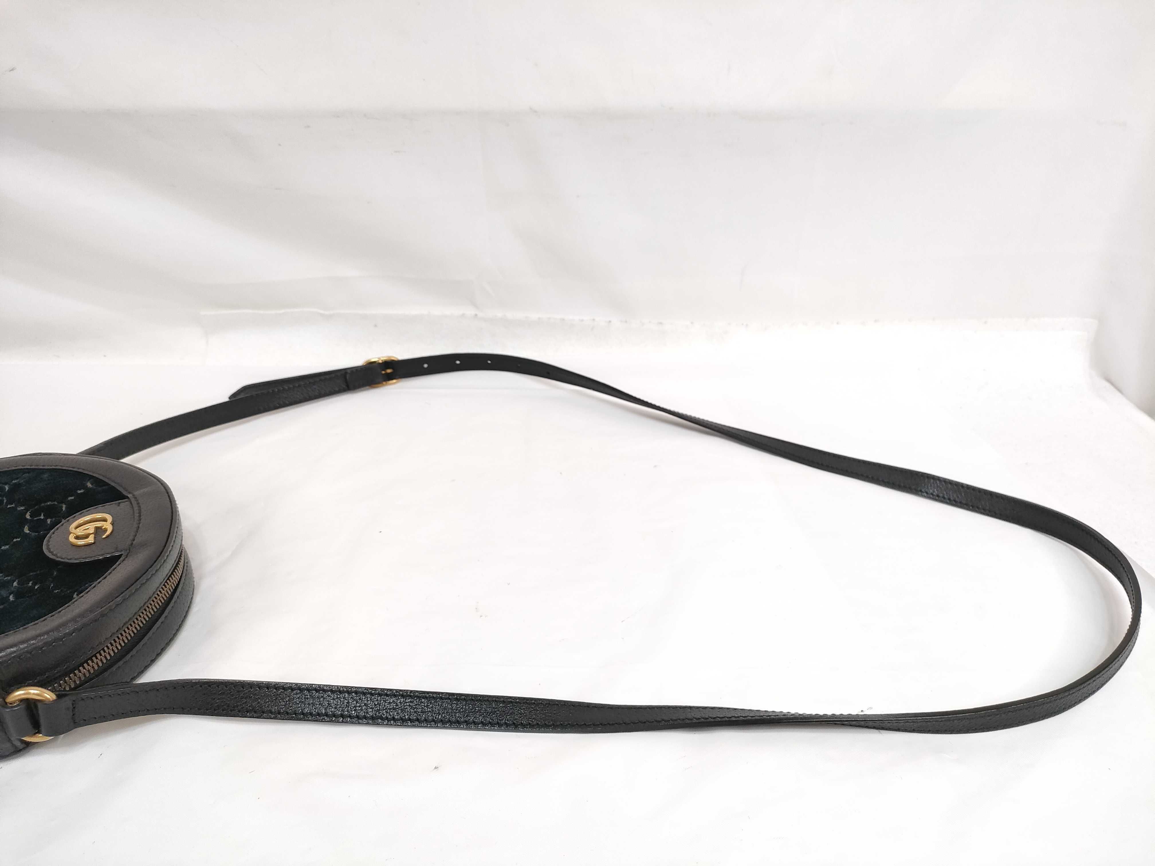 GG Gucci Round Shoulder Bag with Dust Bag — view 3