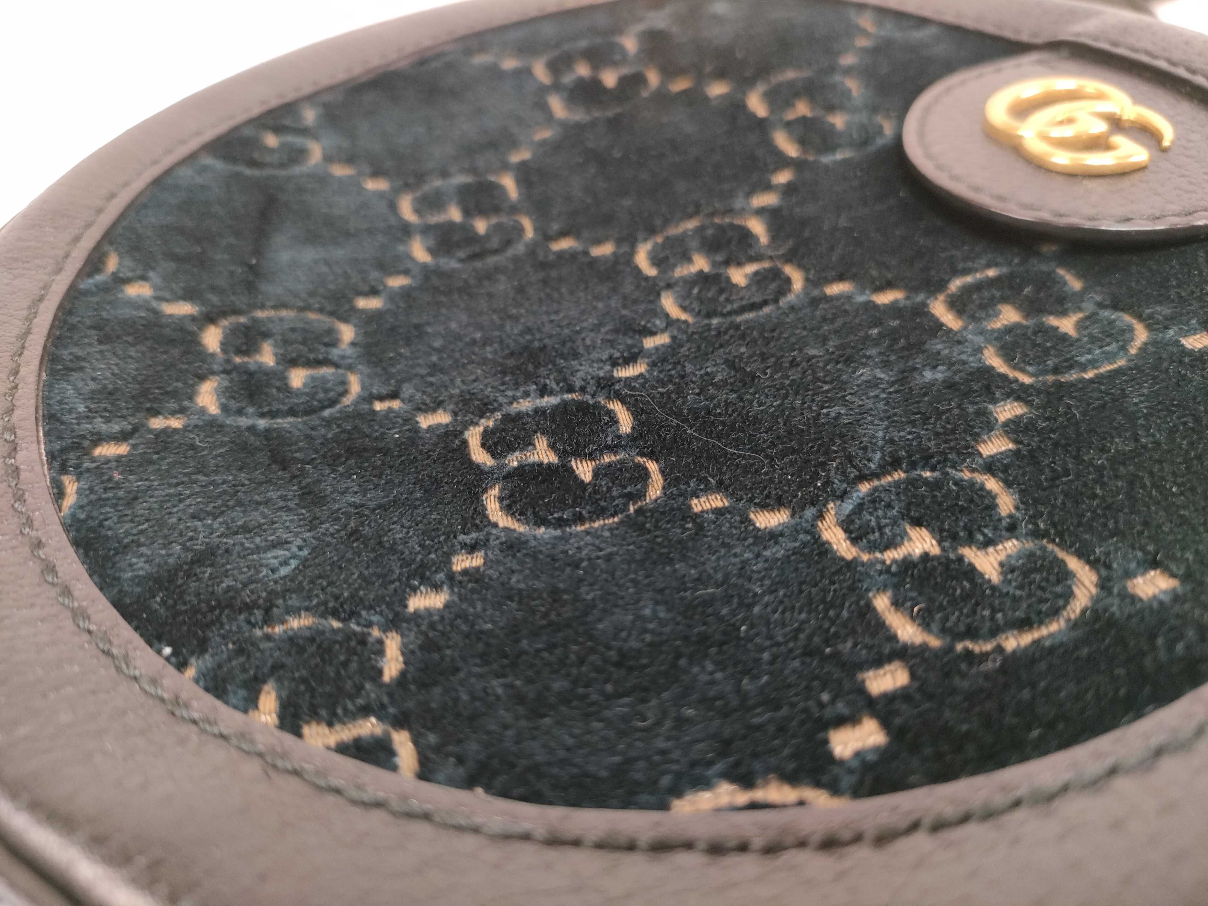 GG Gucci Round Shoulder Bag with Dust Bag — view 10