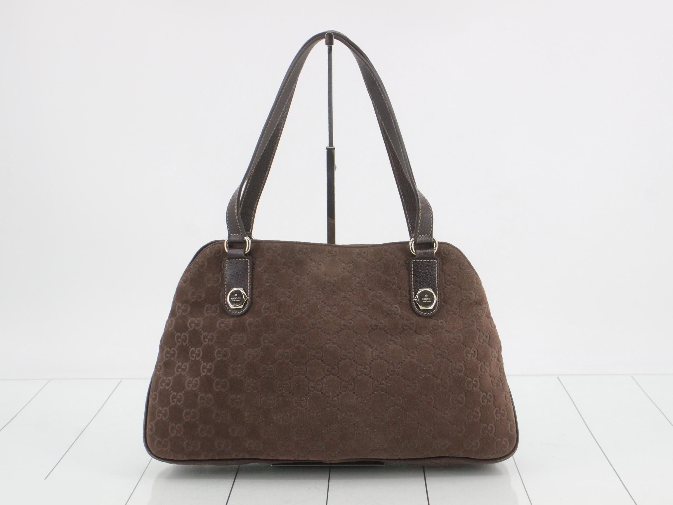 GG Suede Shoulder Bag — view 2