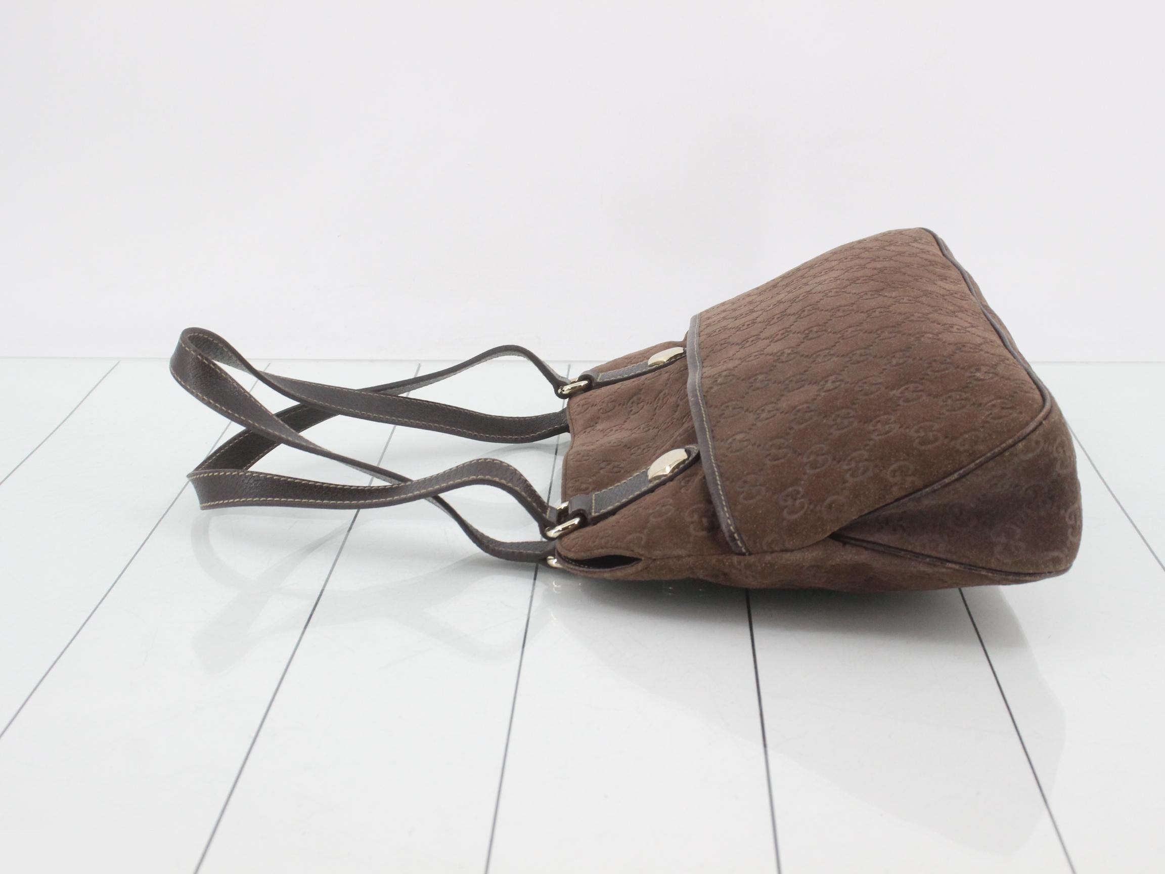 GG Suede Shoulder Bag — view 4