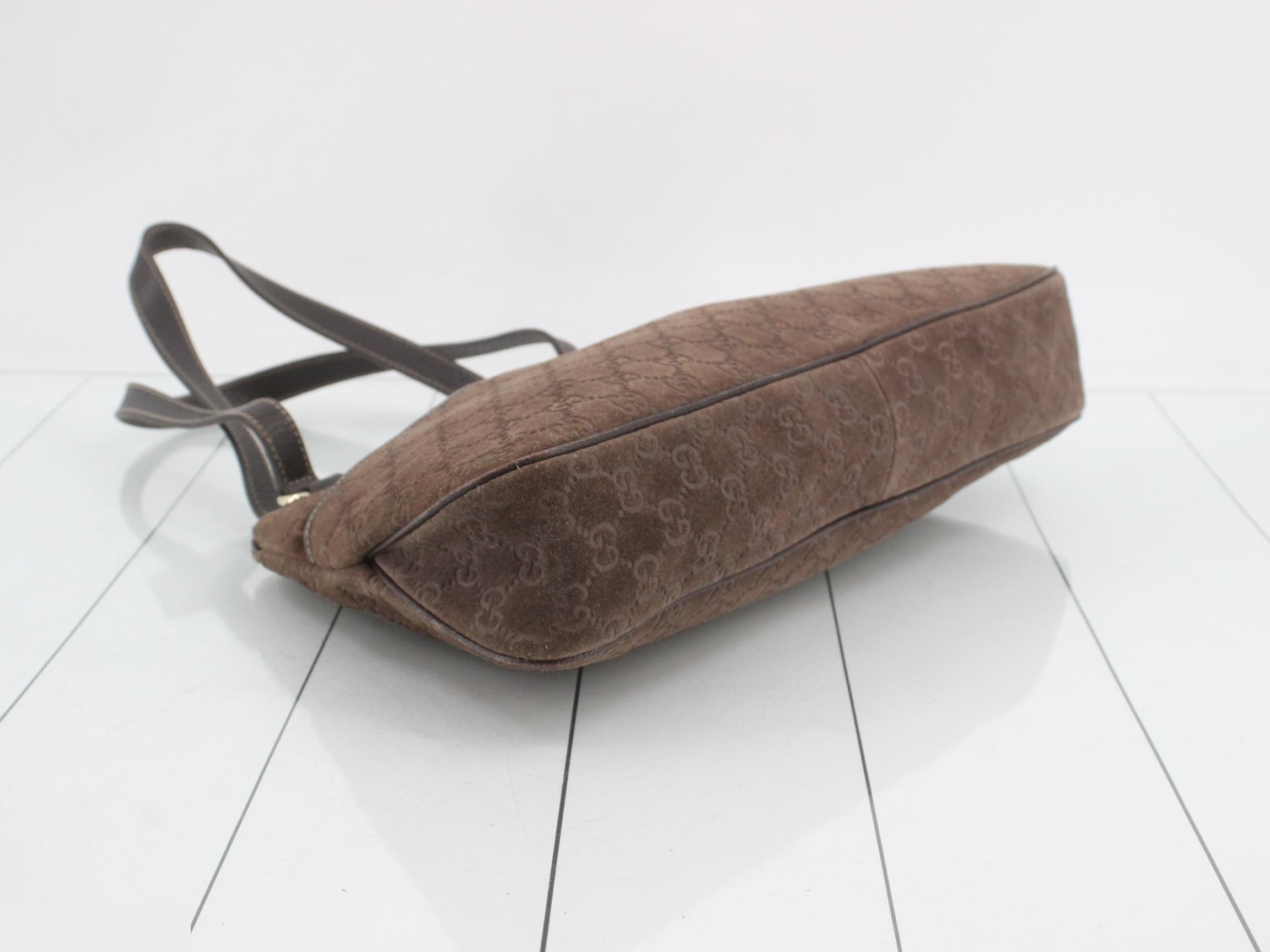 GG Suede Shoulder Bag — view 5