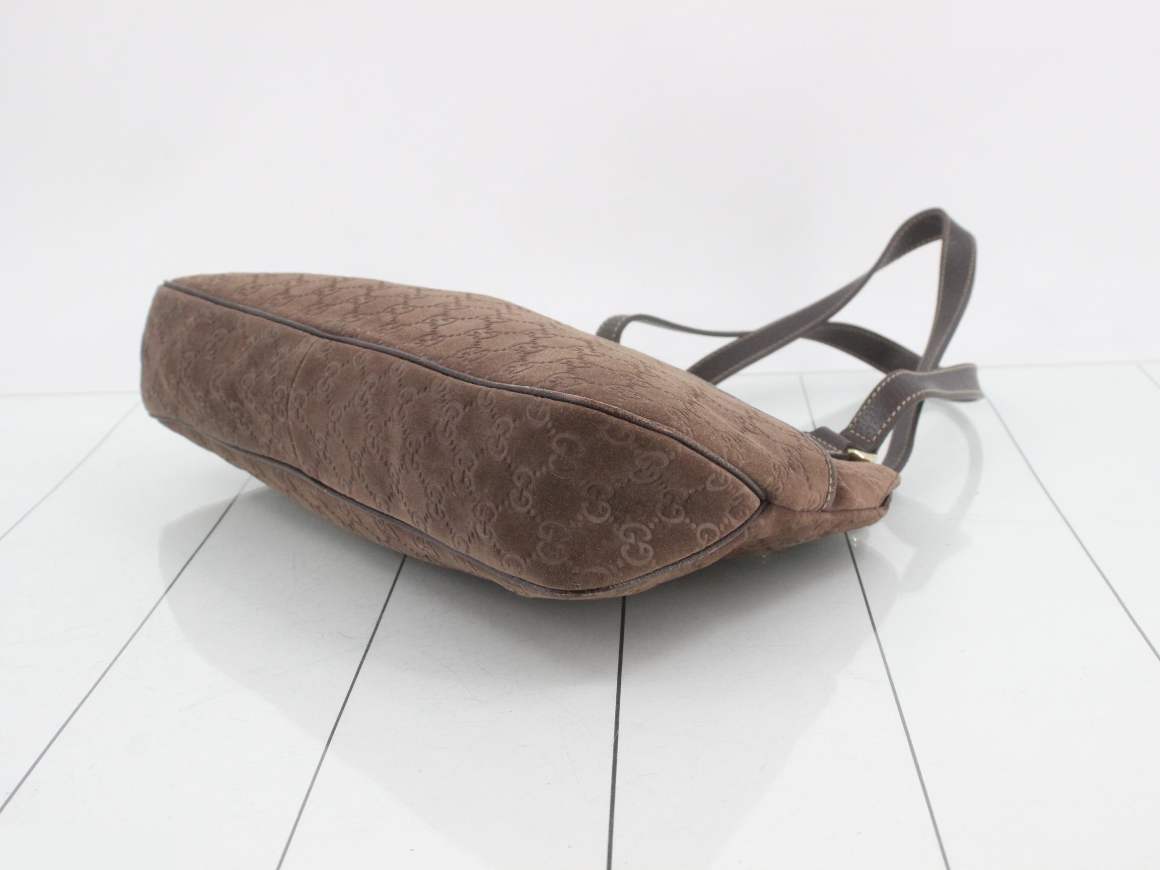 GG Suede Shoulder Bag — view 6