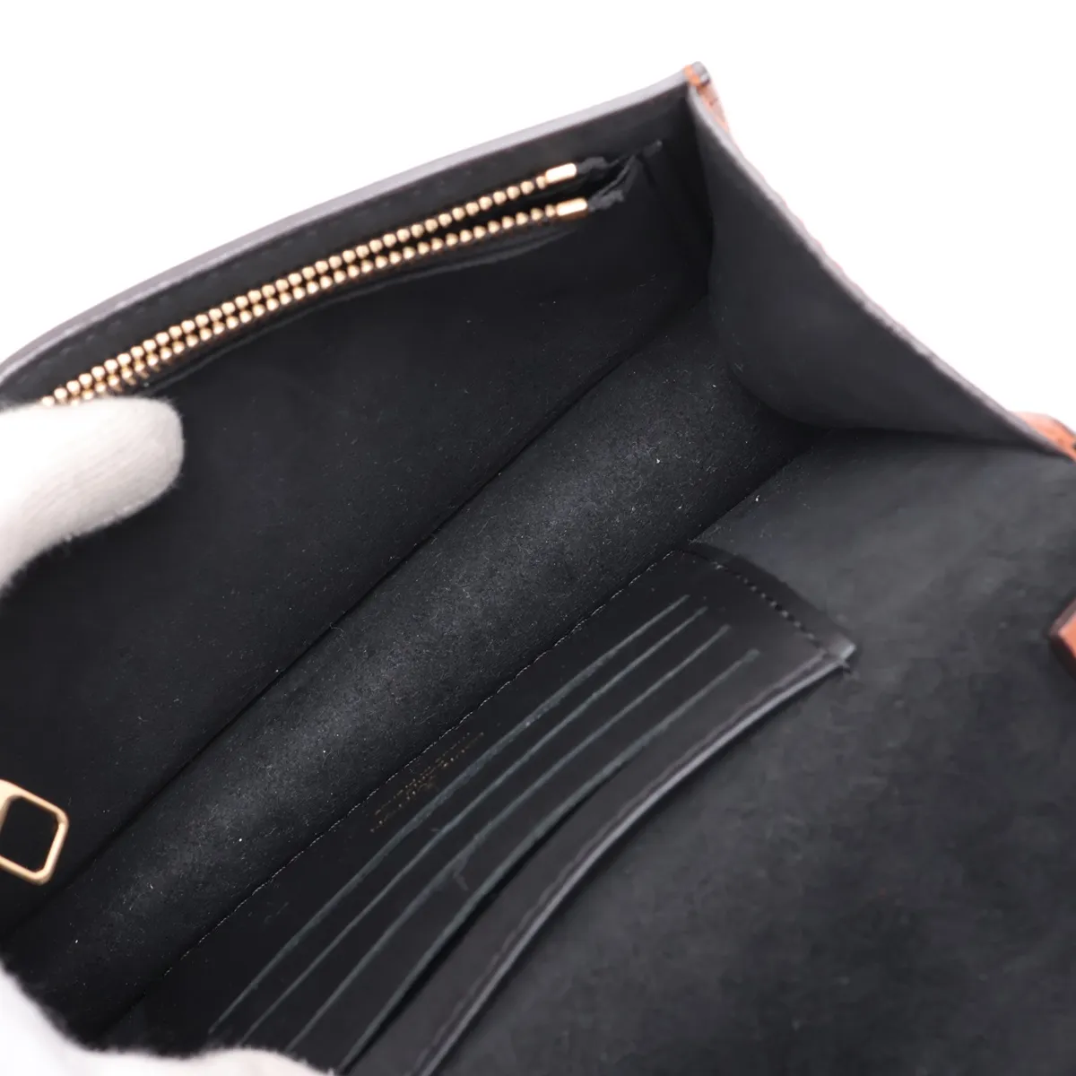 Monogram Reverse Portefeuille Dauphine M68746 Brown (RFID detected) — view 6
