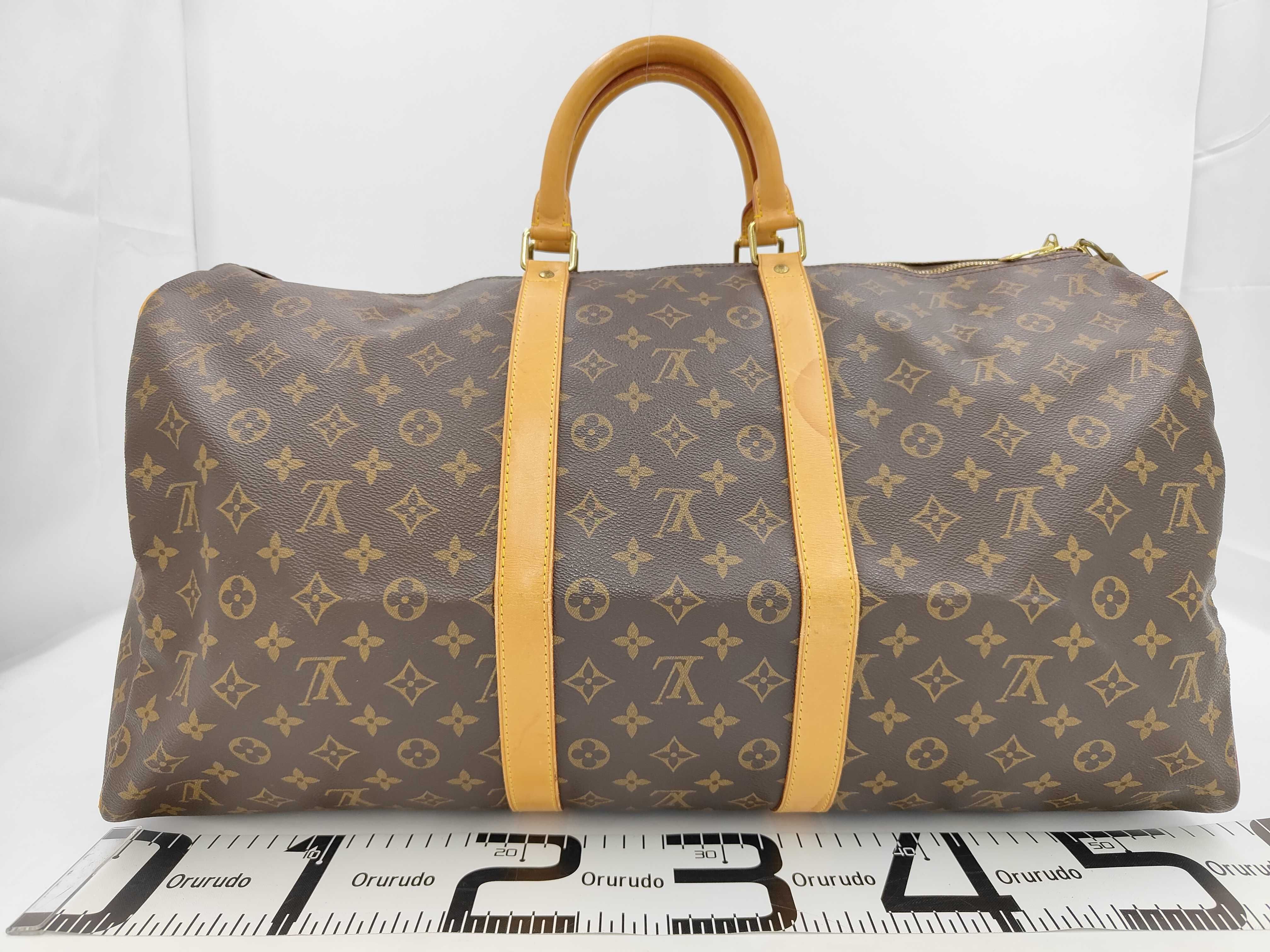 Monogram Louis Vuitton Boston Bag Monogram Keepall 55 M41424 Boston Bag — view 2