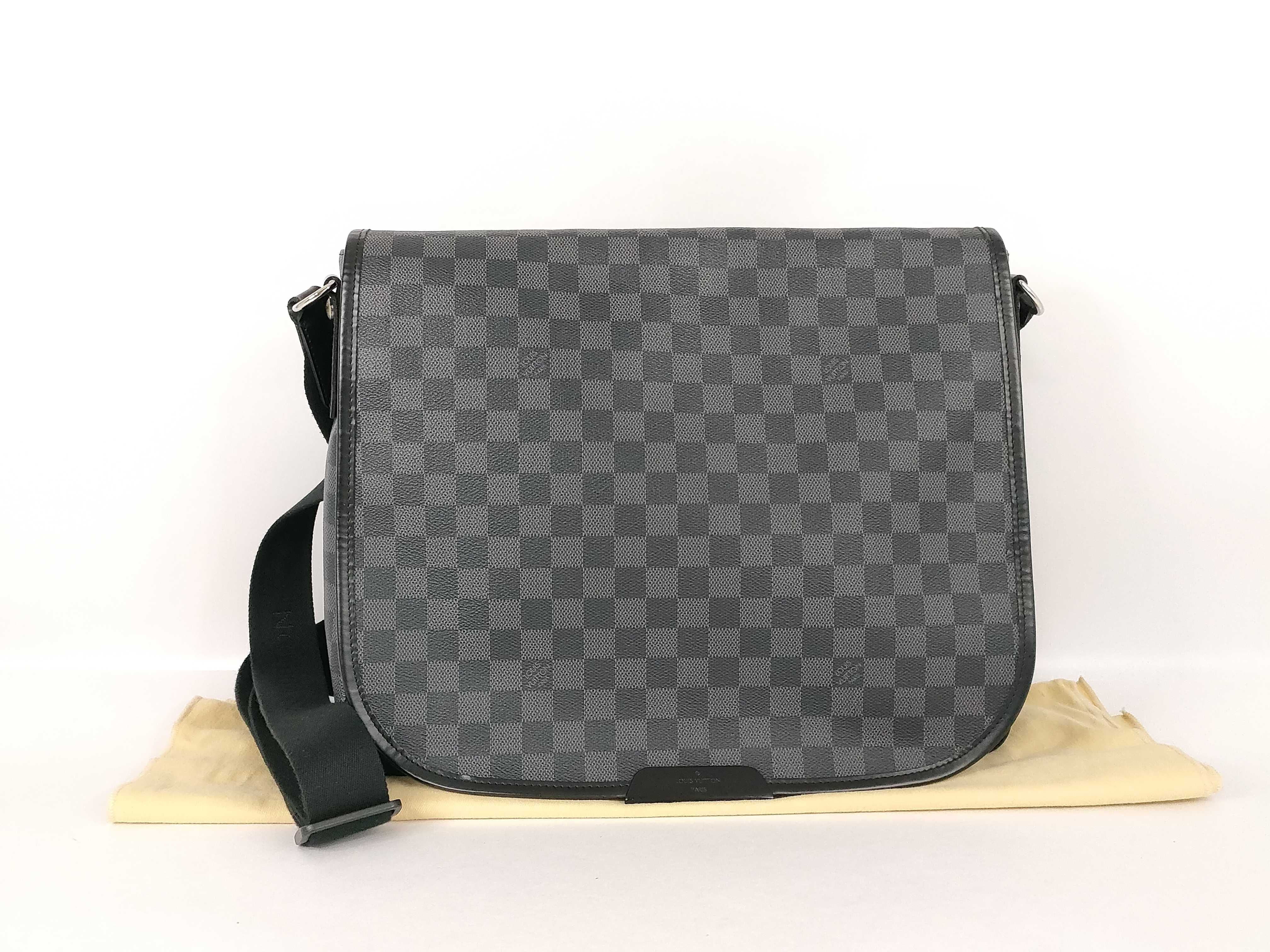 Damier Graphite Daniel Shoulder Bag