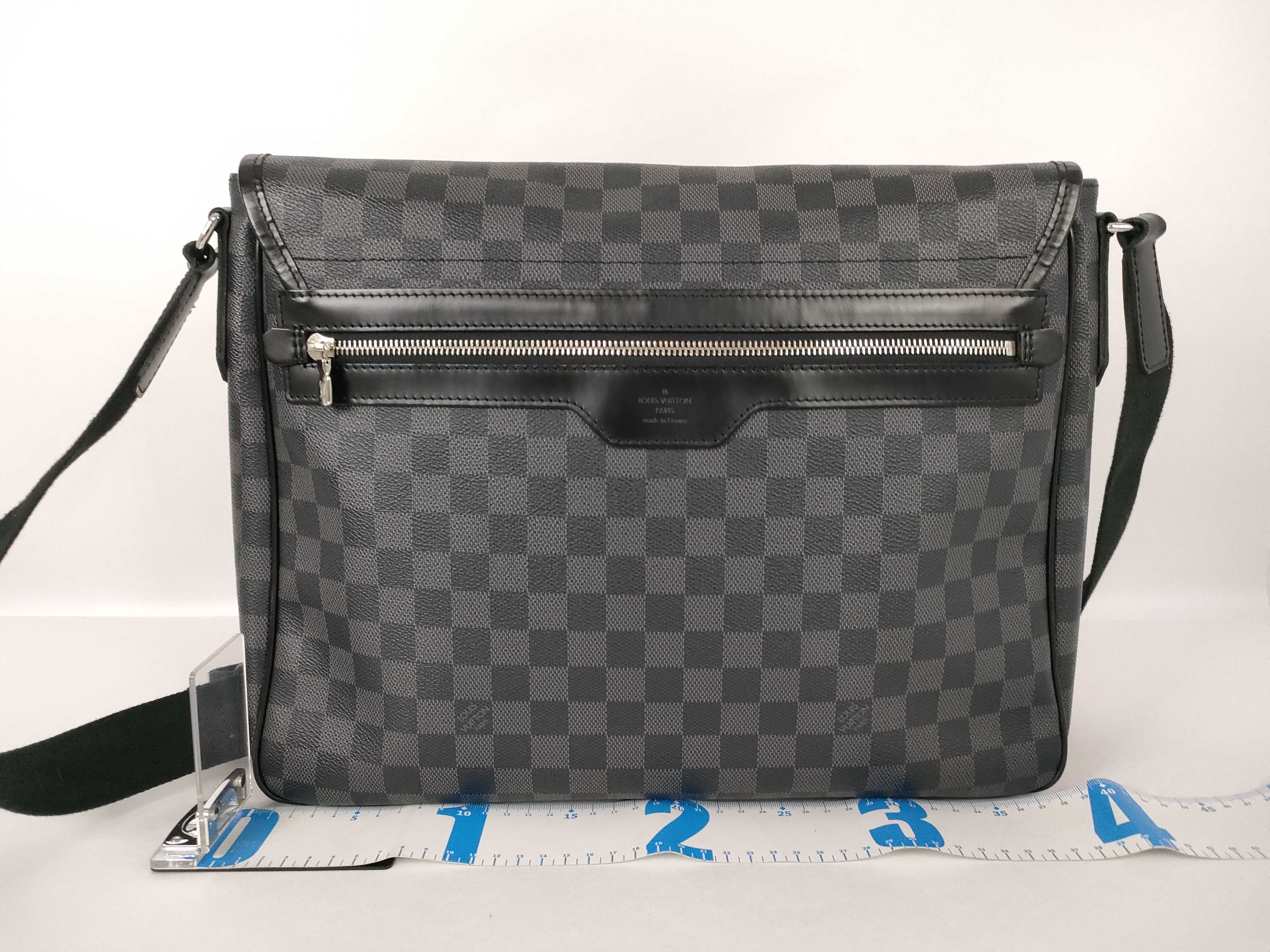 Damier Graphite Daniel Shoulder Bag — view 2