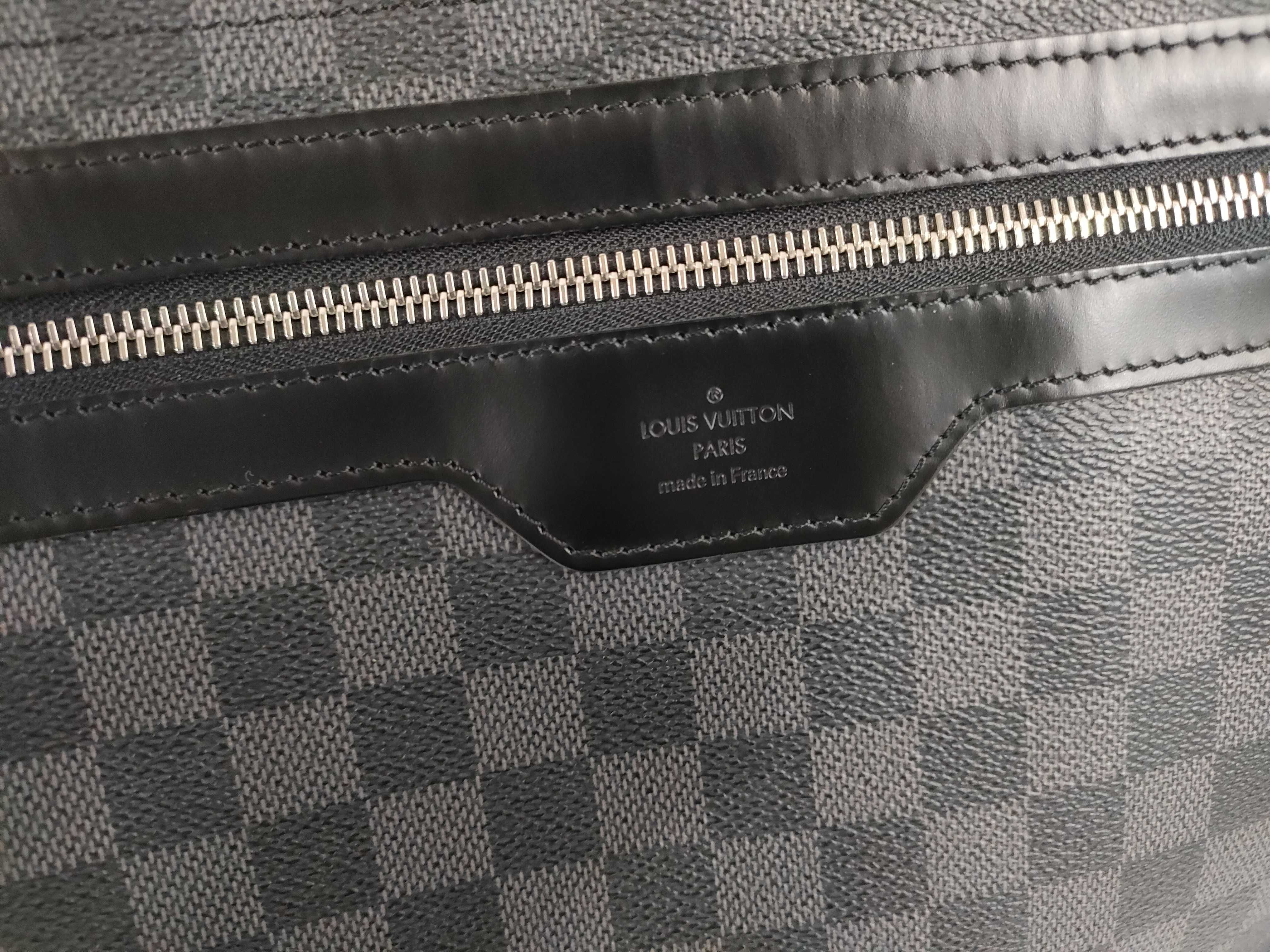 Damier Graphite Daniel Shoulder Bag — view 13