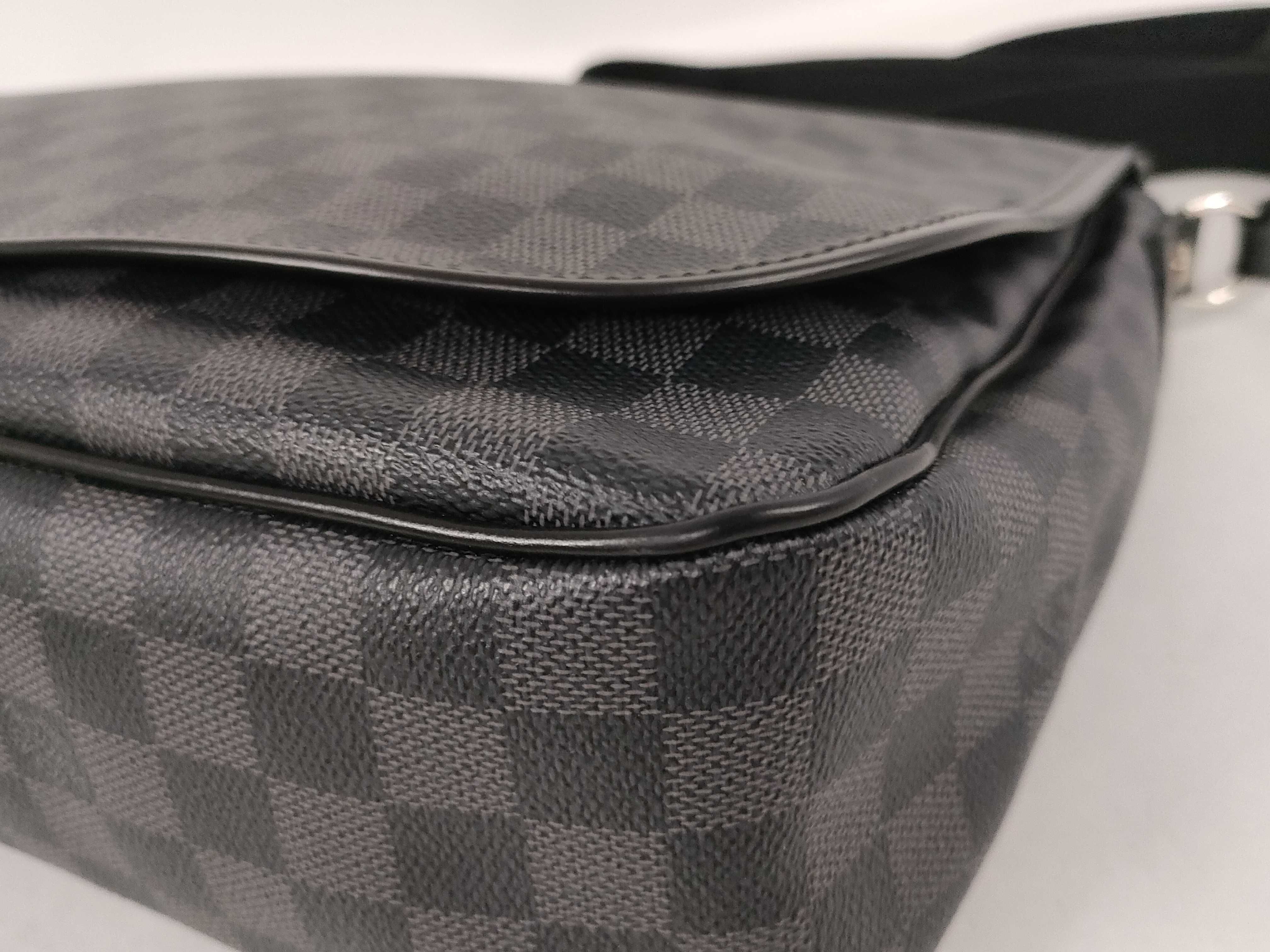 Damier Graphite Daniel Shoulder Bag — view 6