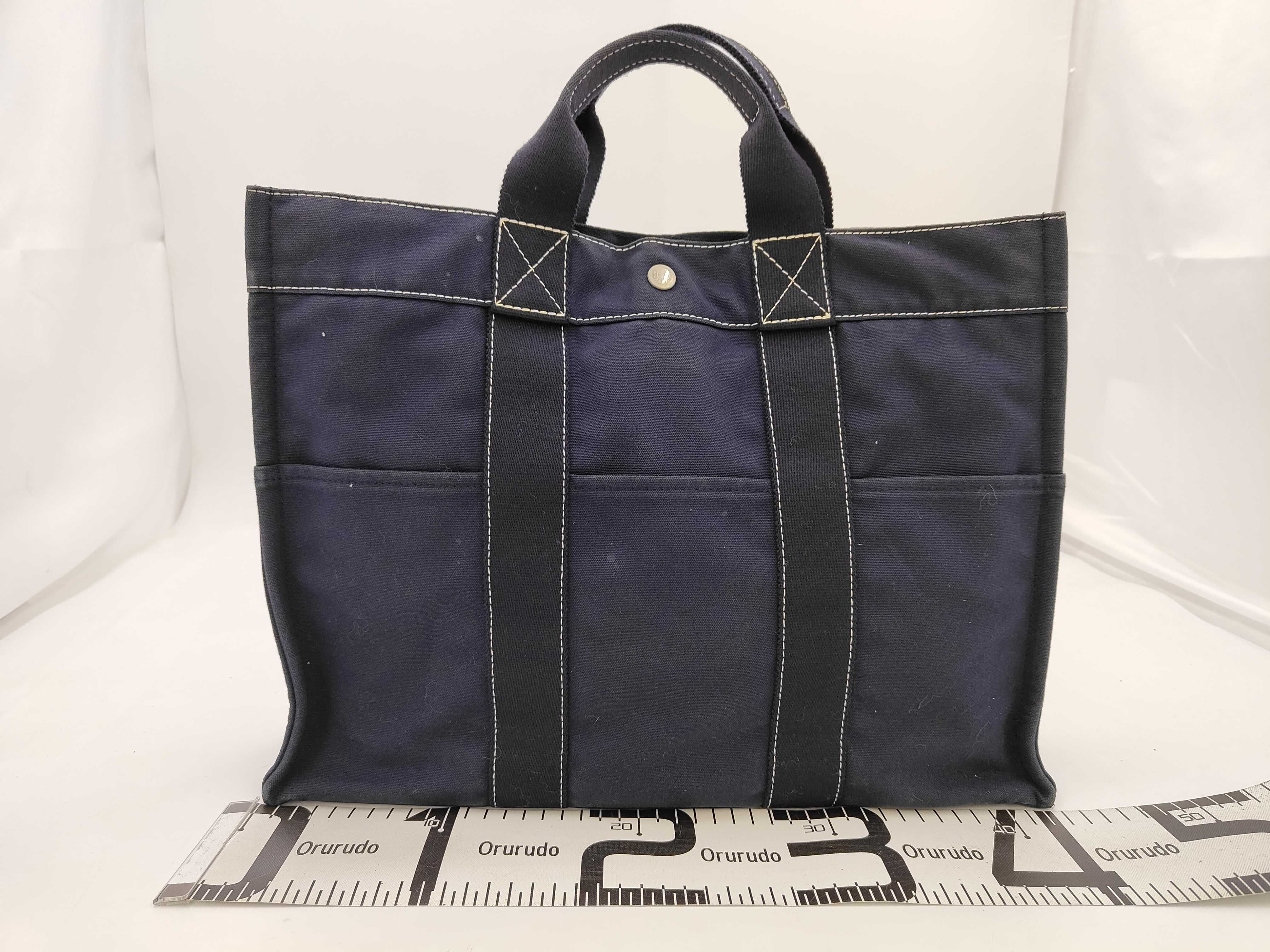 Deauville MM Black Tote Bag — view 2
