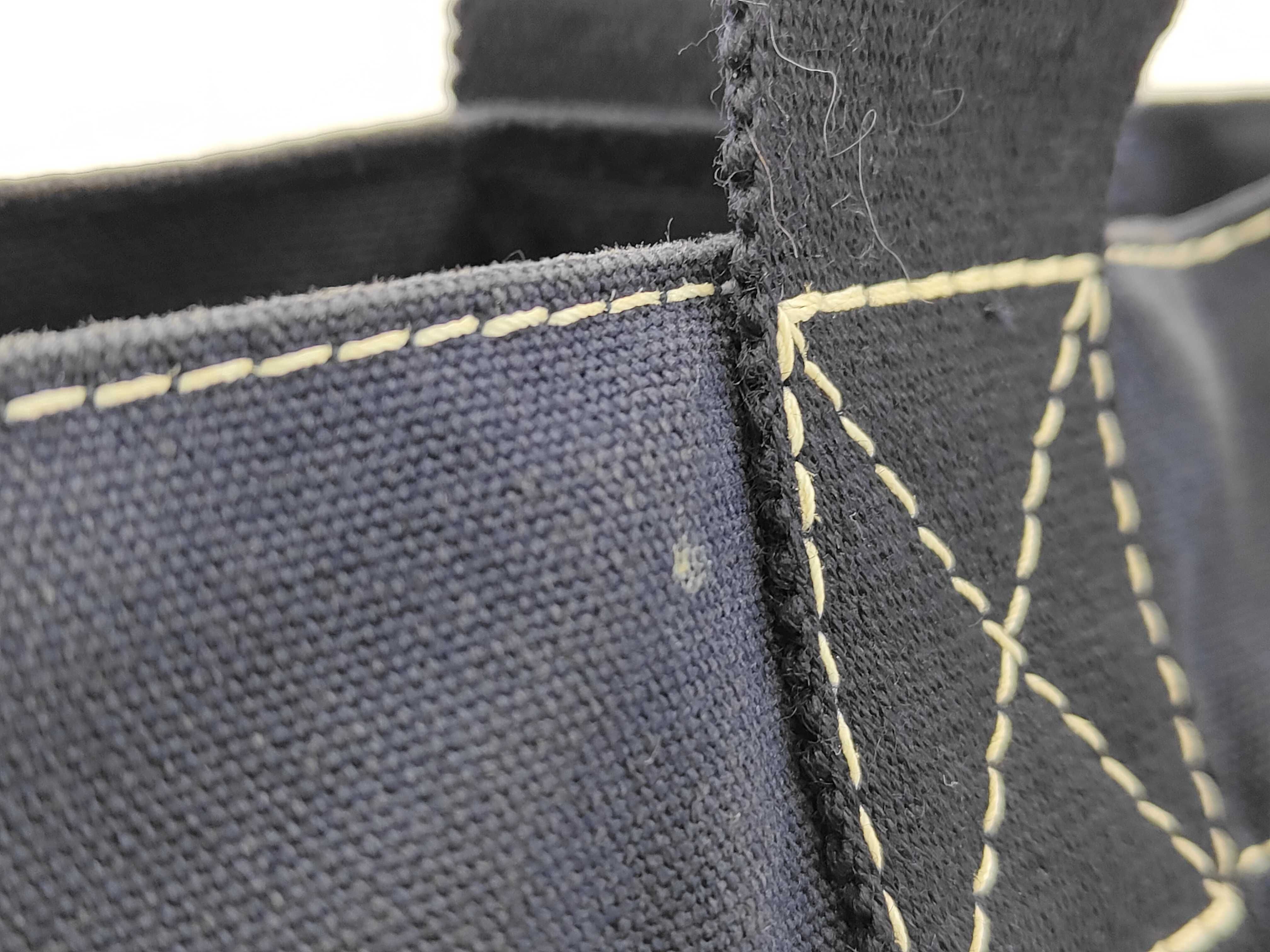 Deauville MM Black Tote Bag — view 3