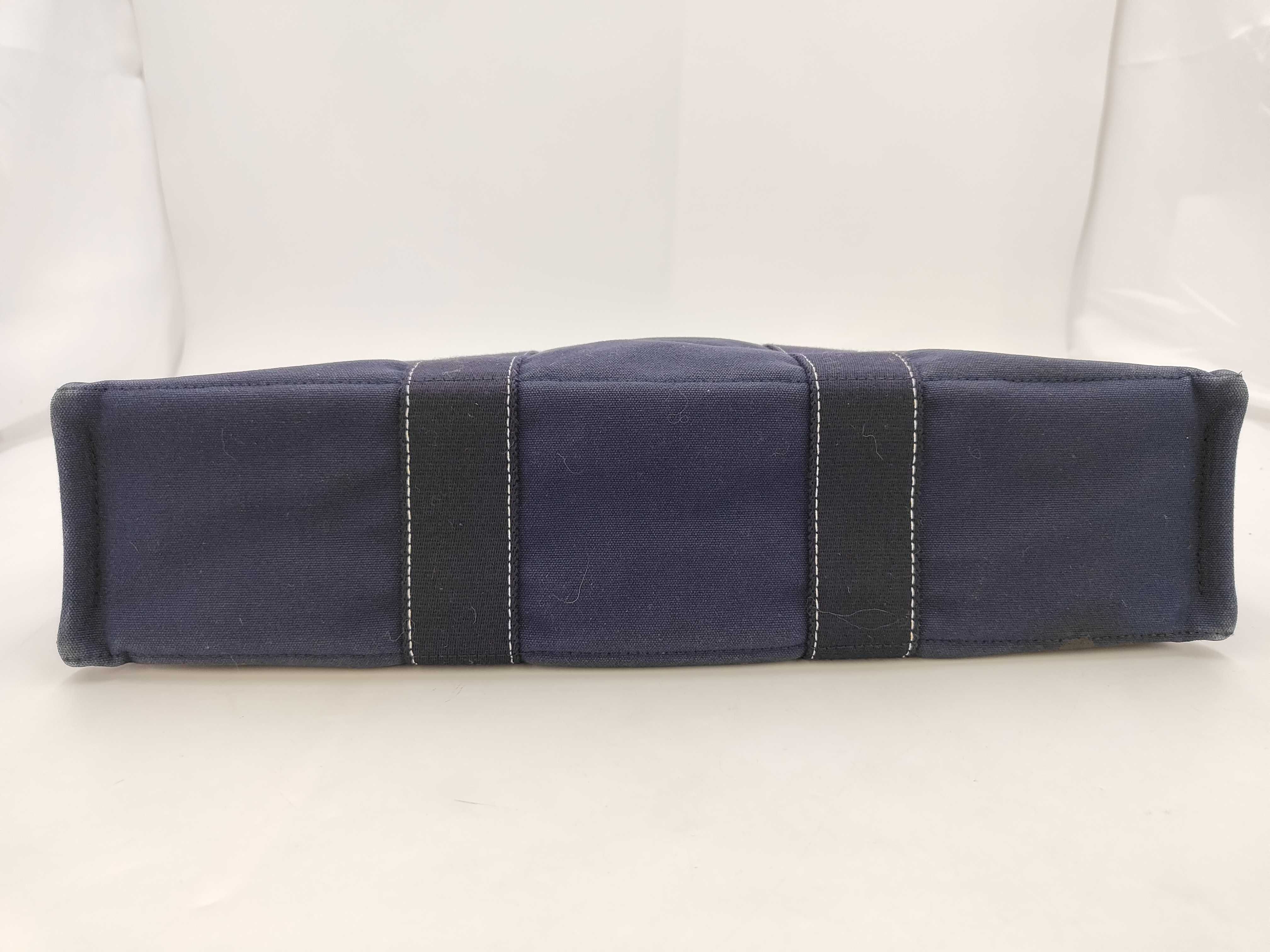 Deauville MM Black Tote Bag — view 7