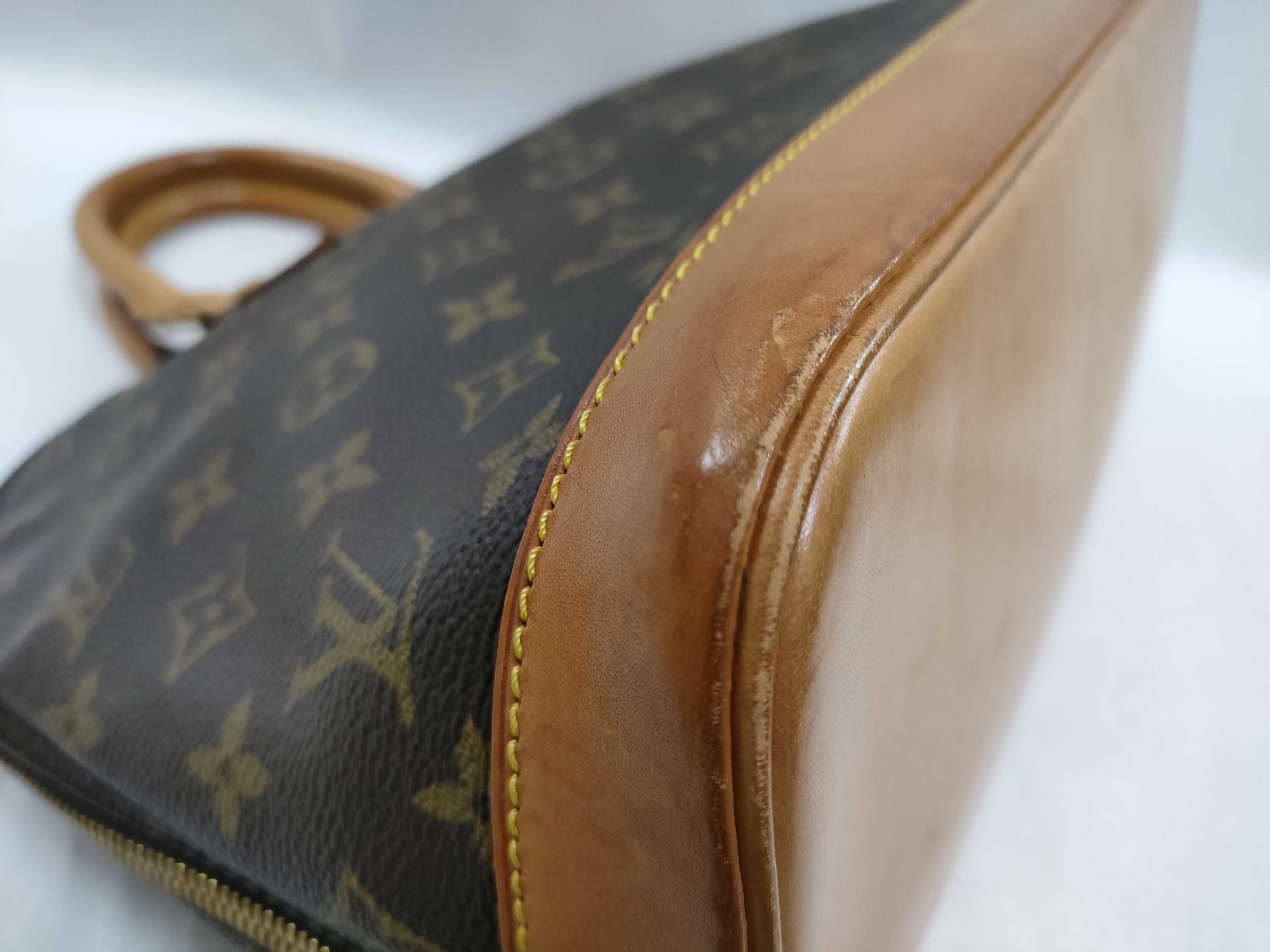 Monogram Louis Vuitton Alma Handbag — view 8
