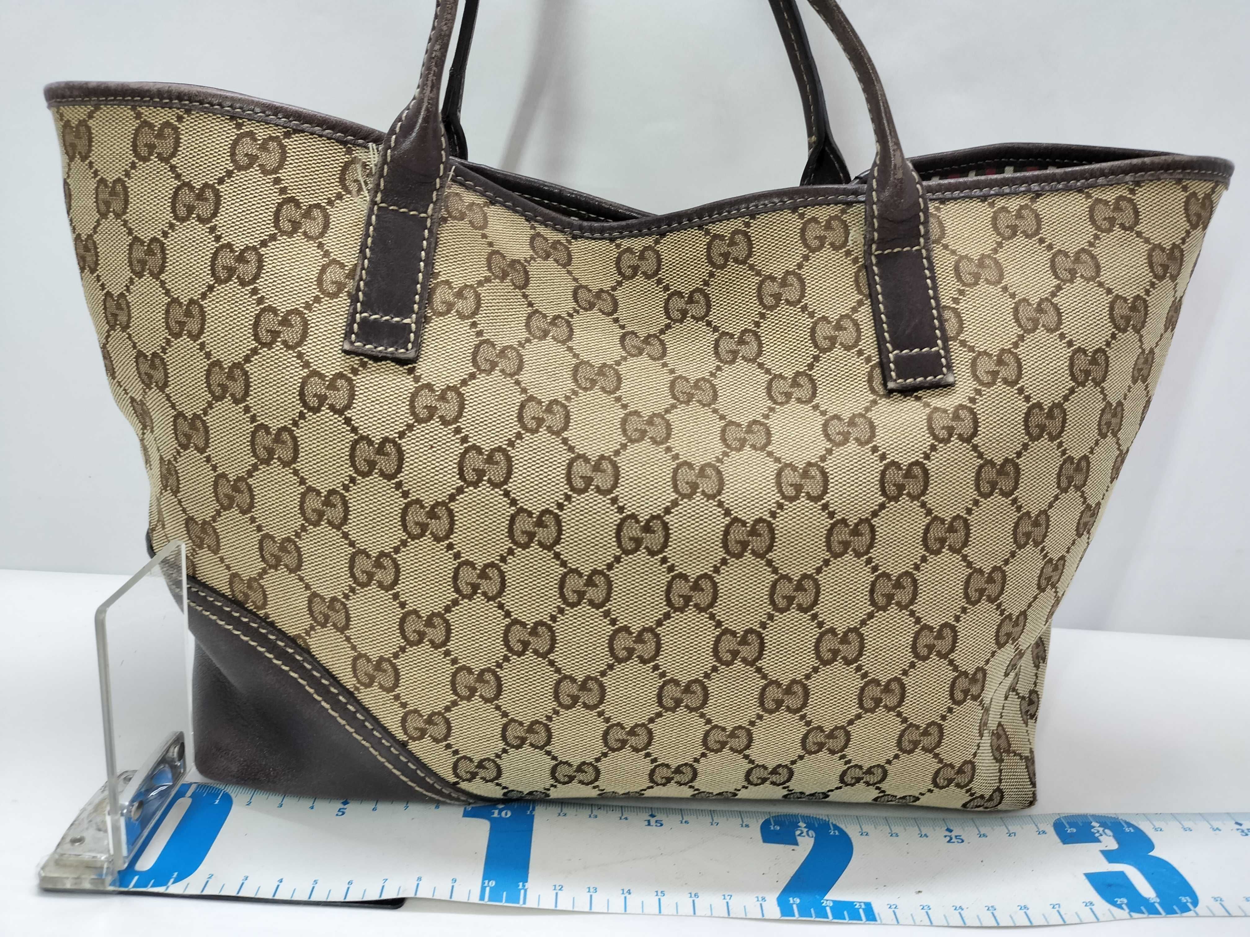 GG Canvas Tote Bag 169946 — view 2