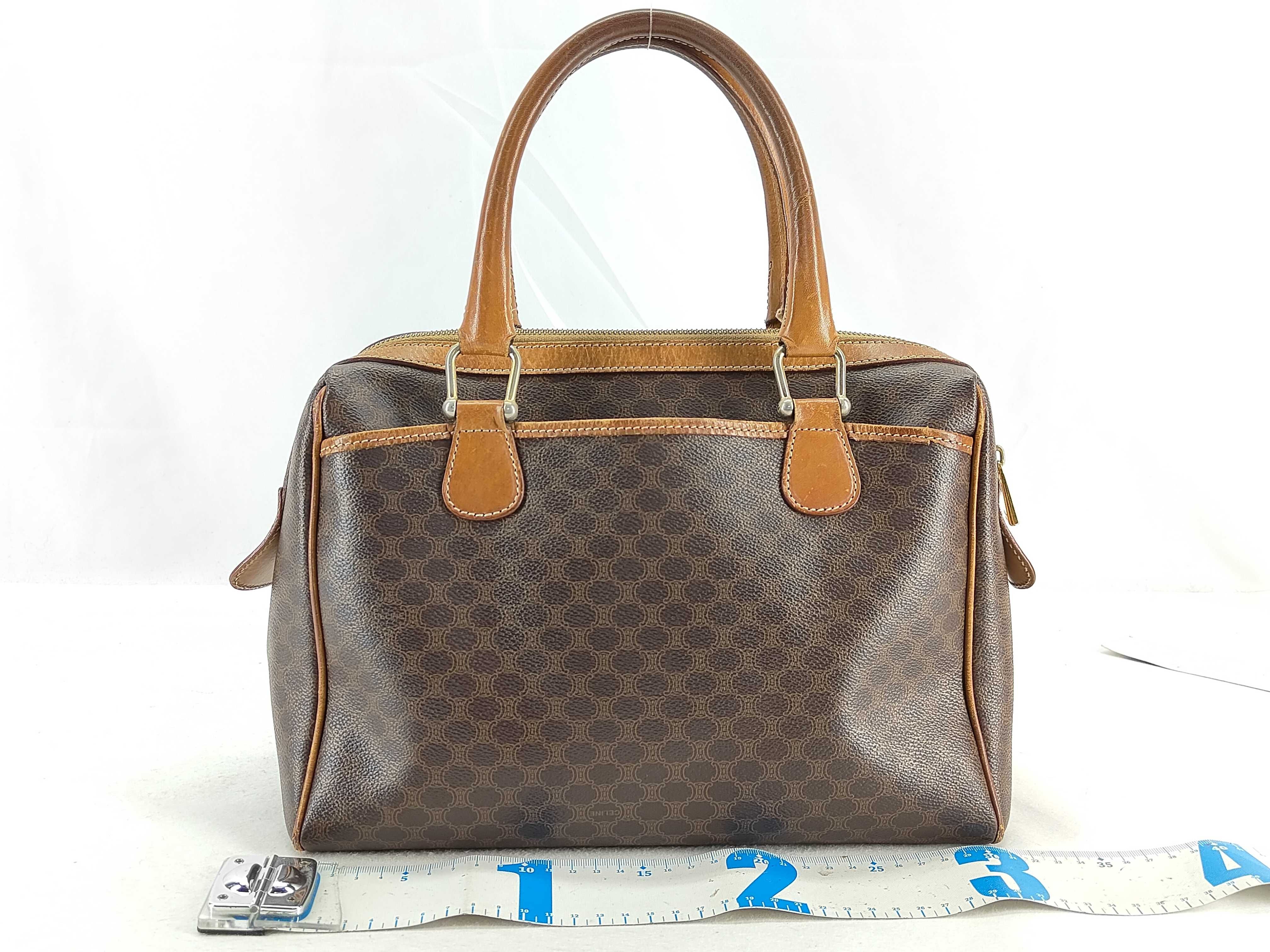 Macadam Leather Handbag Boston Bag — view 2