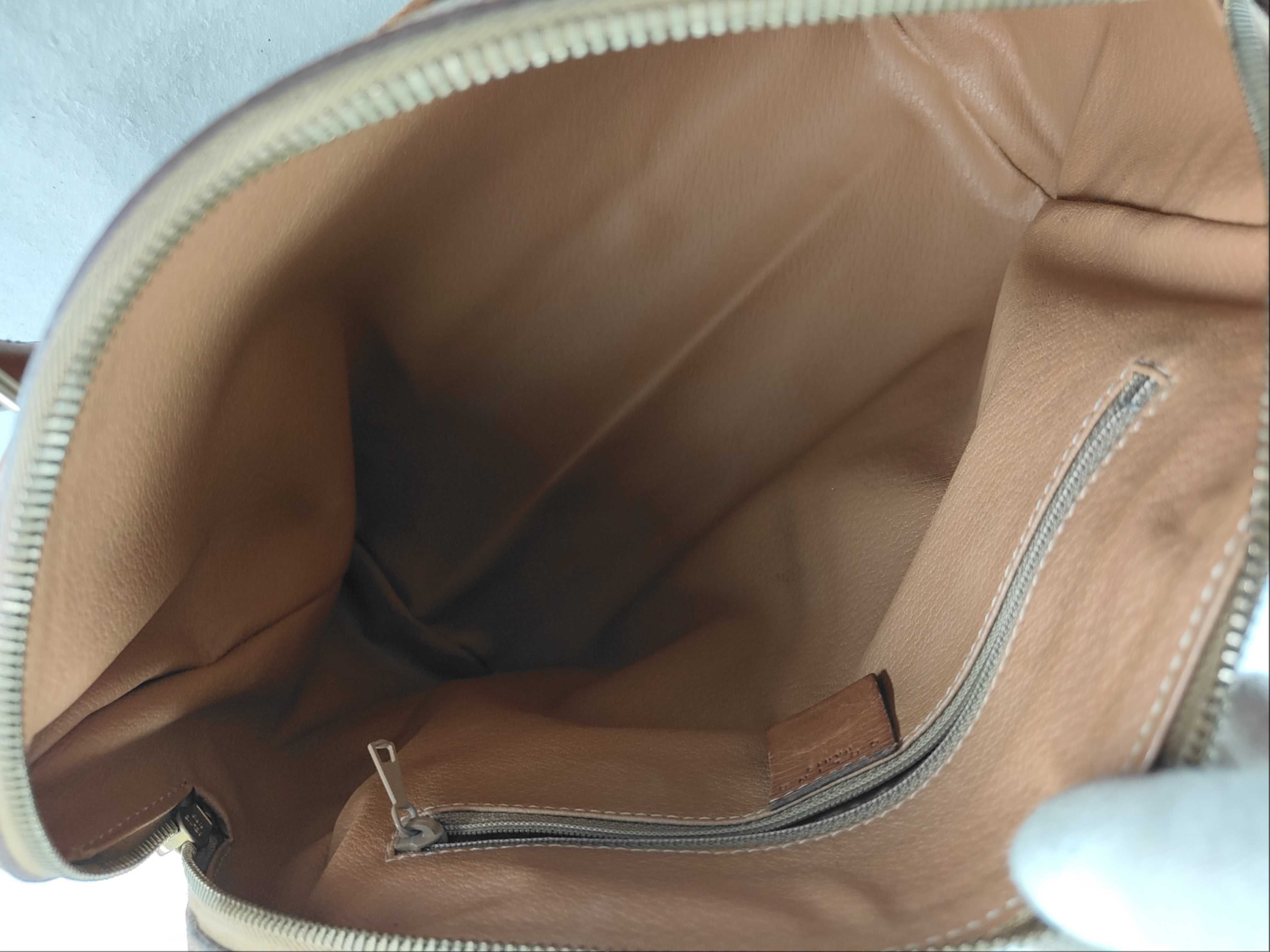 Macadam Leather Handbag Boston Bag — view 11