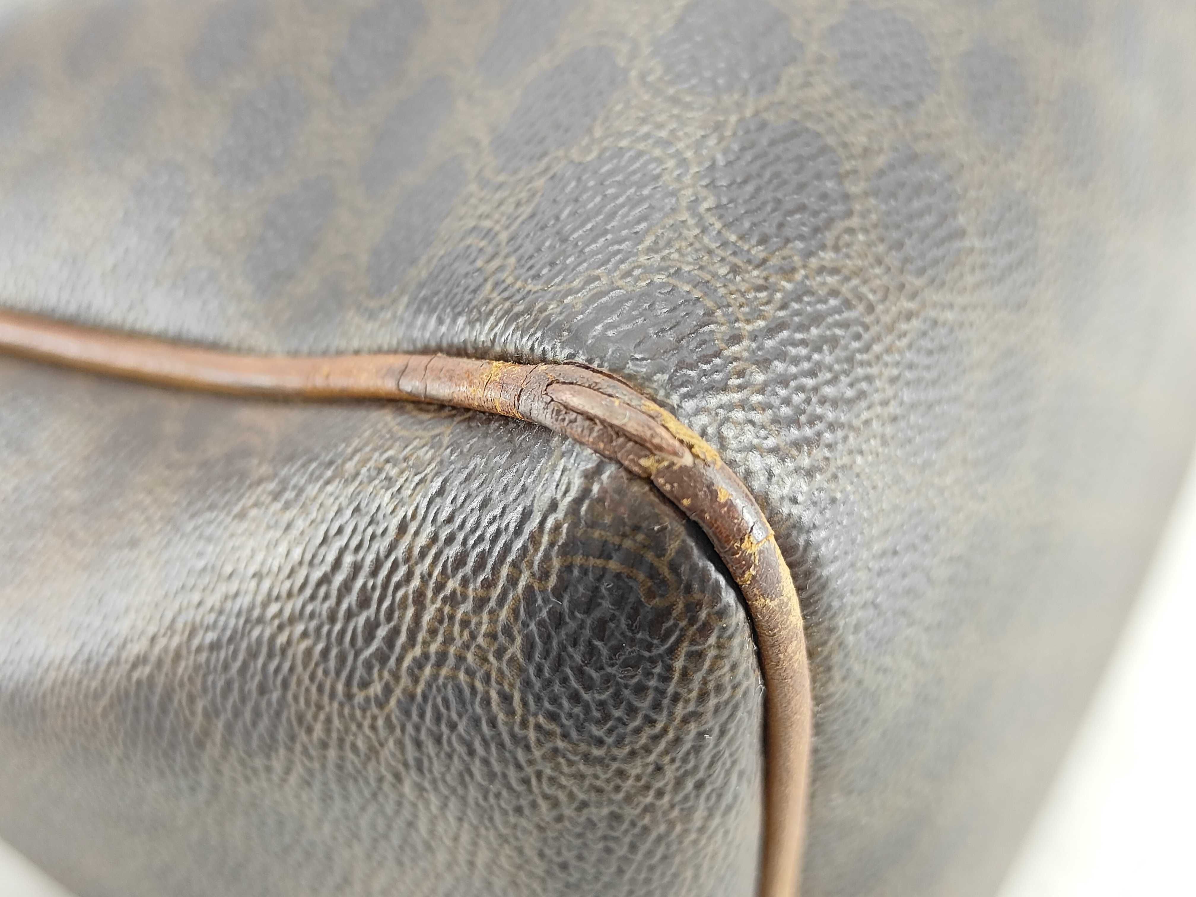 Macadam Leather Handbag Boston Bag — view 9