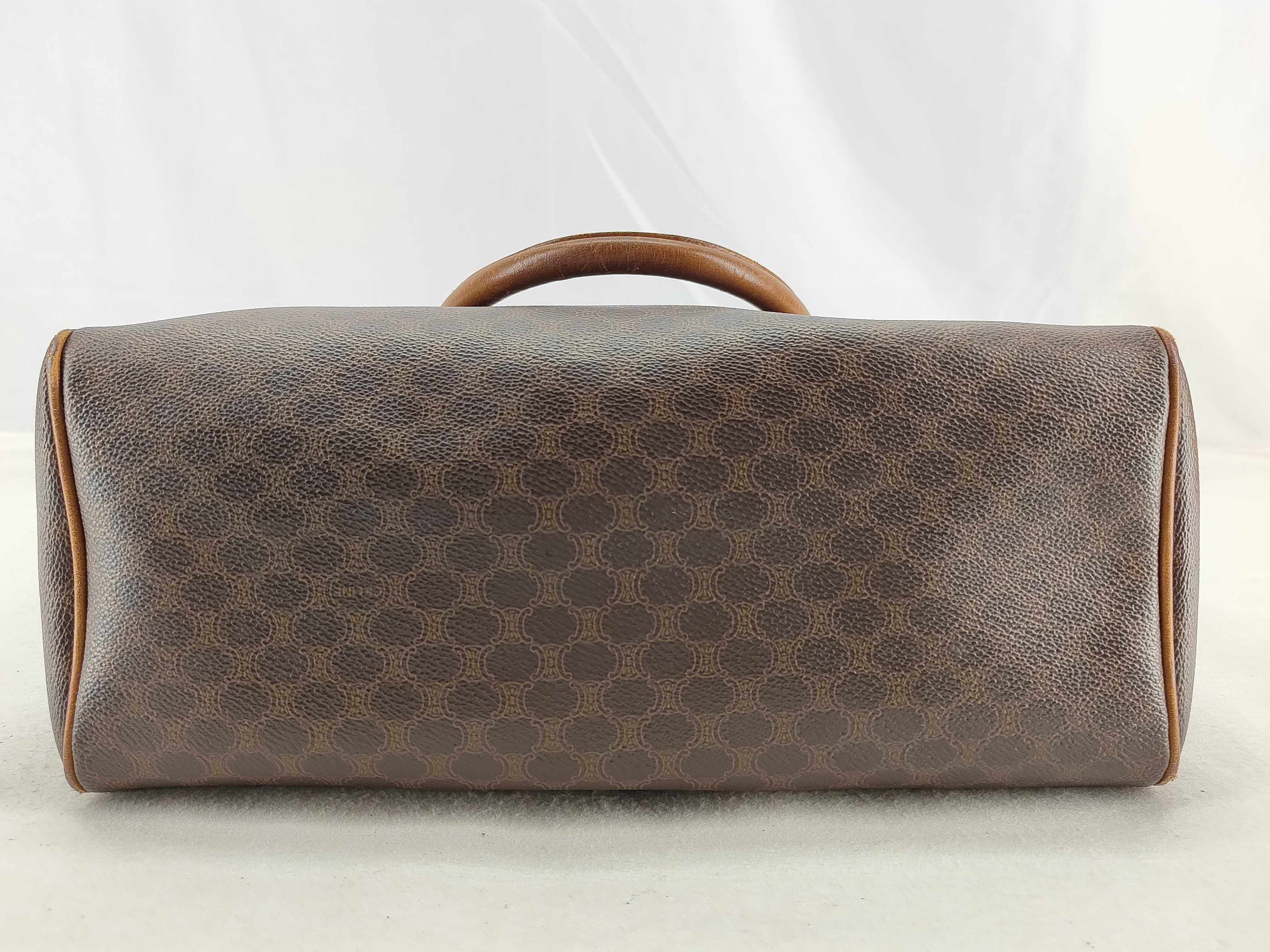 Macadam Leather Handbag Boston Bag — view 10