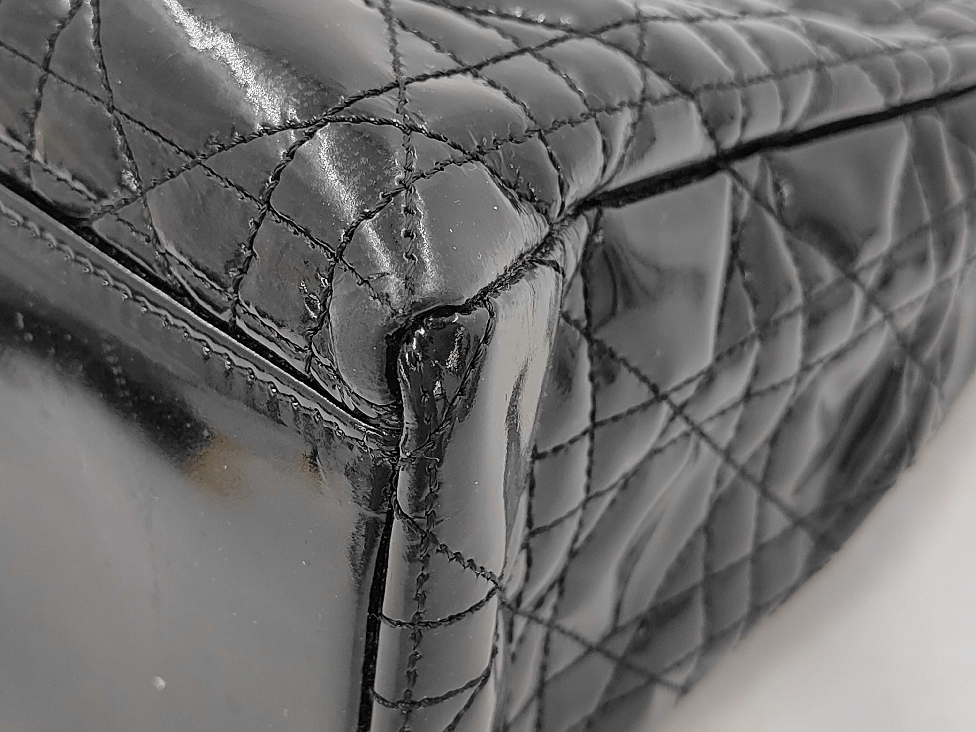 Lady Dior enamel handbag — view 3