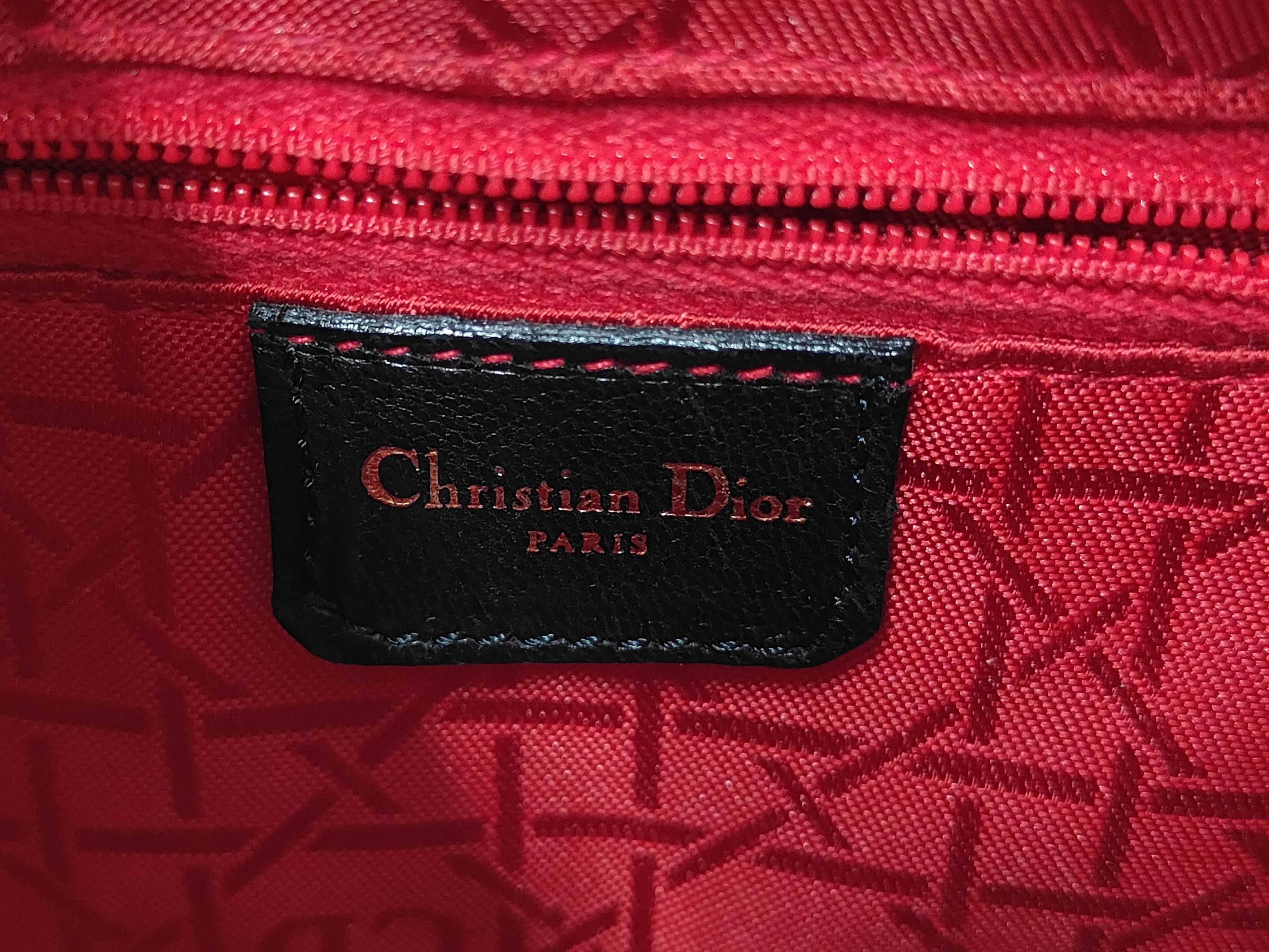 Lady Dior enamel handbag — view 10