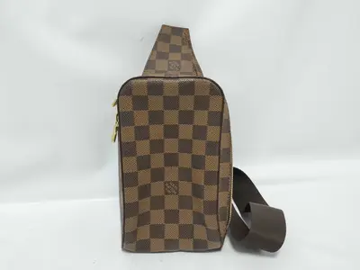 Damier Geronimos N51994 CA0015 Brown Bag