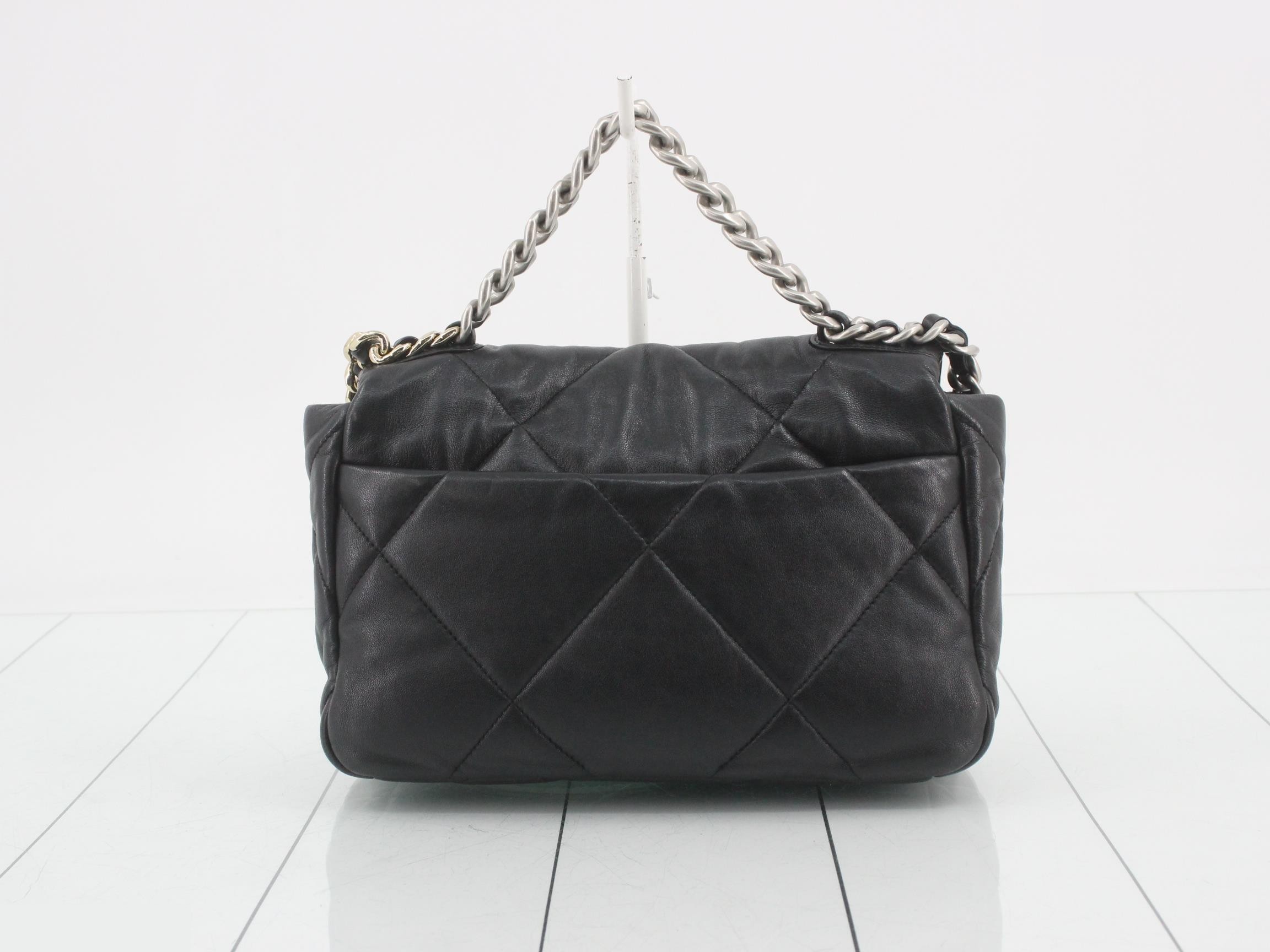 19 Lambskin Matelassé Shoulder Bag — view 2