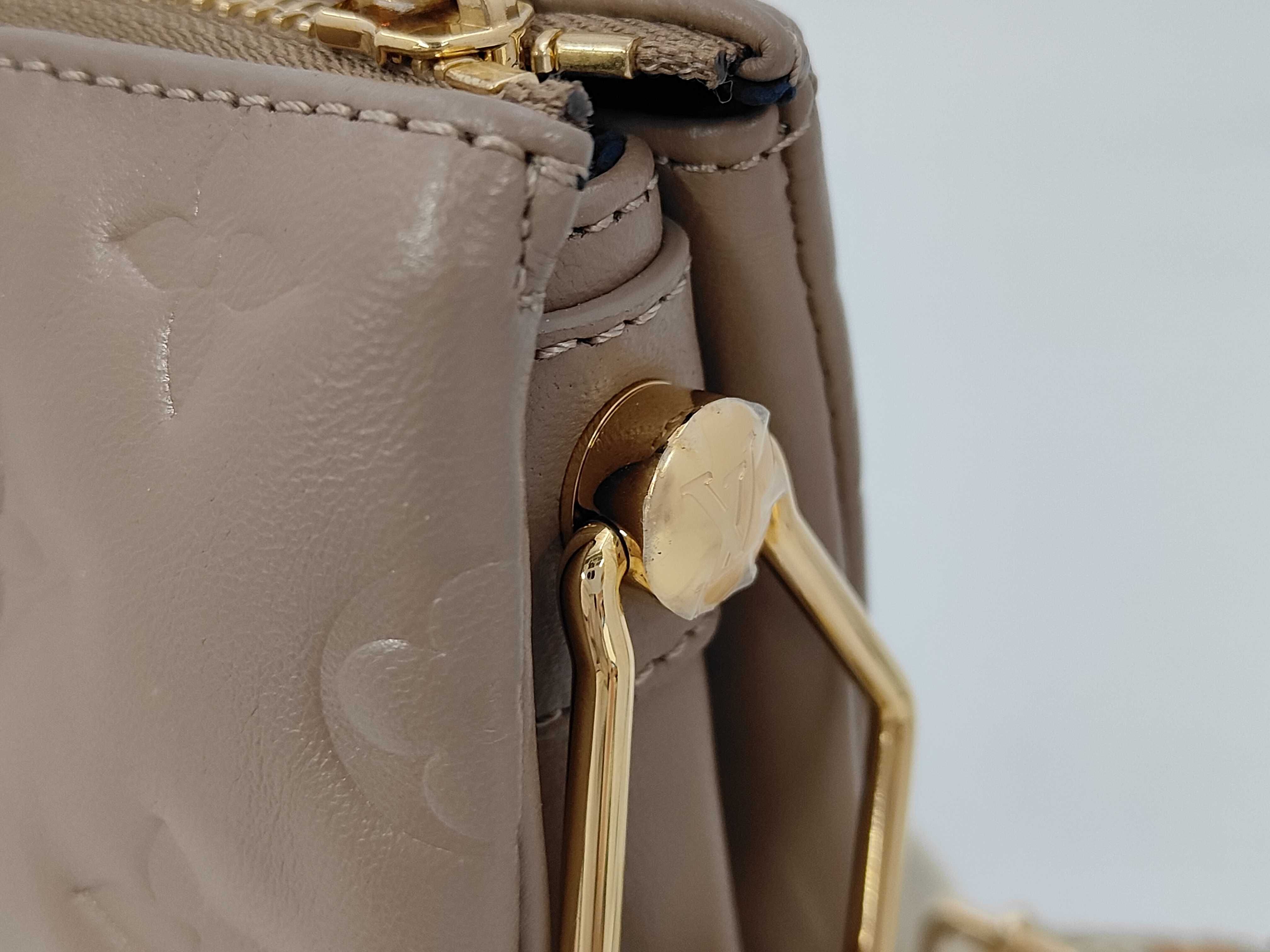 Lambskin Monogram Coussin Shoulder Bag — view 3