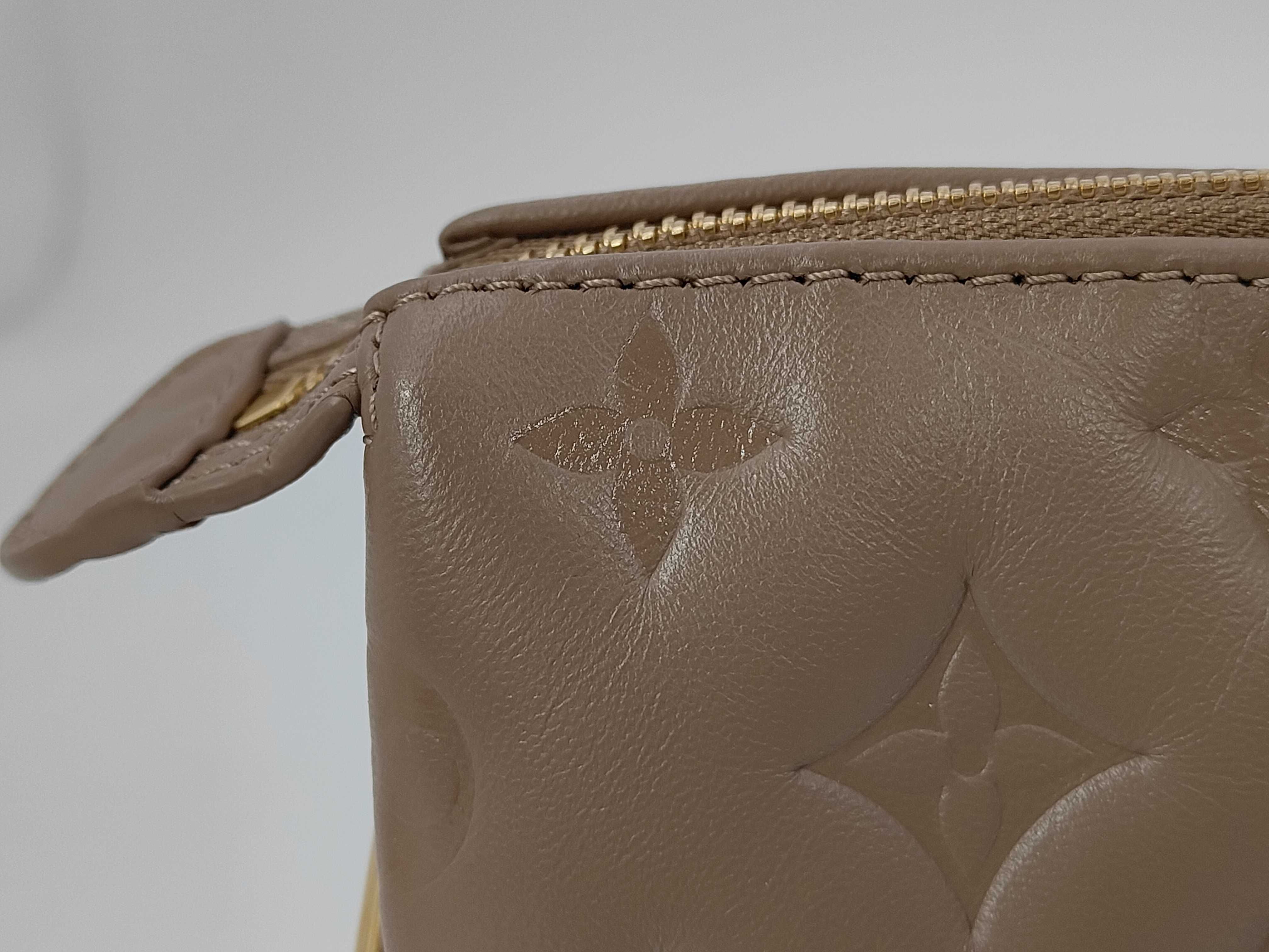 Lambskin Monogram Coussin Shoulder Bag — view 4