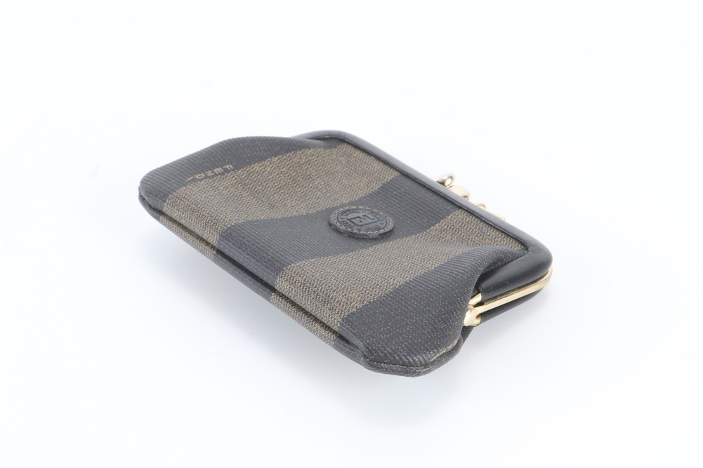 Pecan Leather Coin Case — view 3
