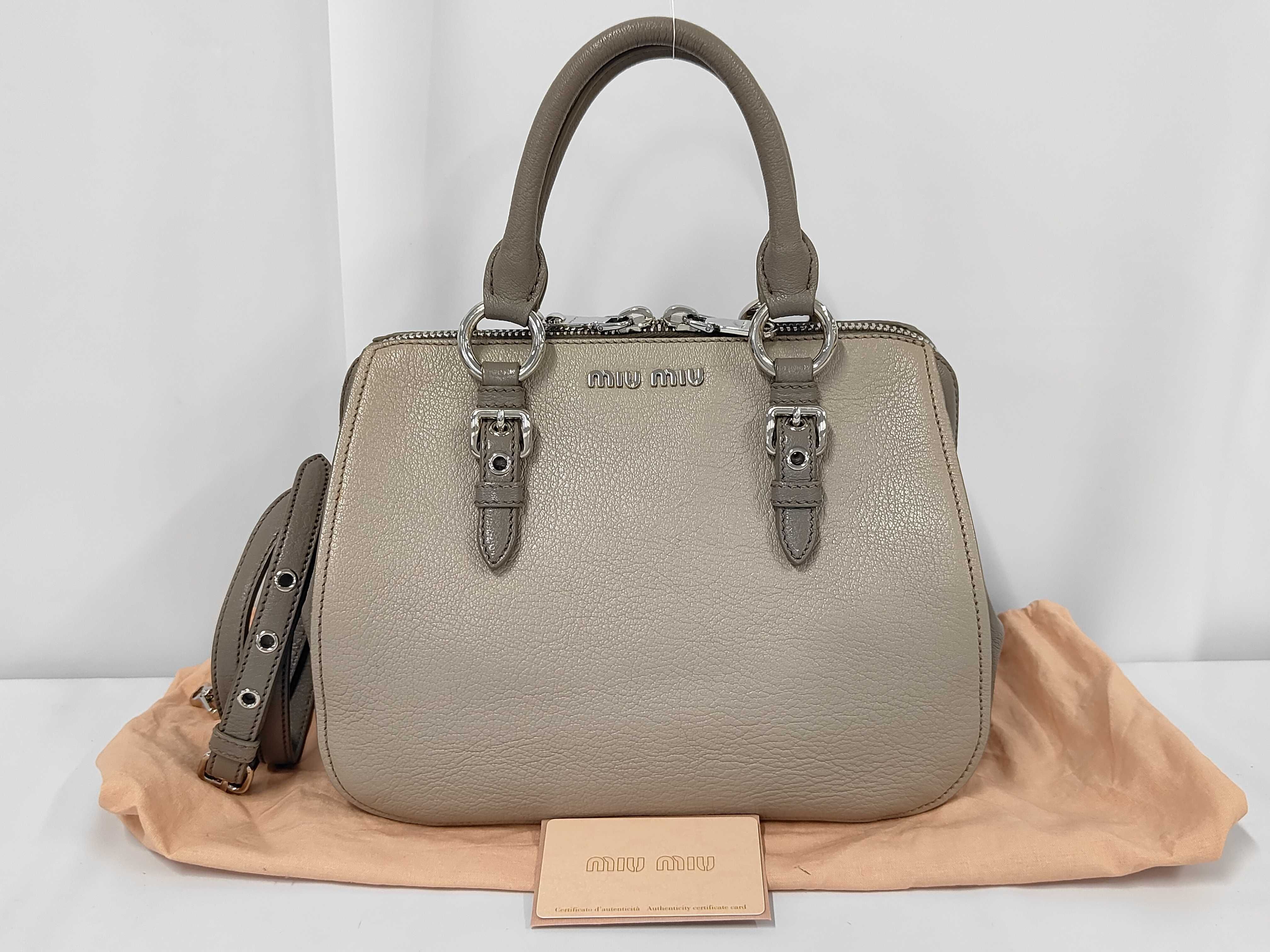 Madras Leather 2-Way Handbag RL0058 Handbag