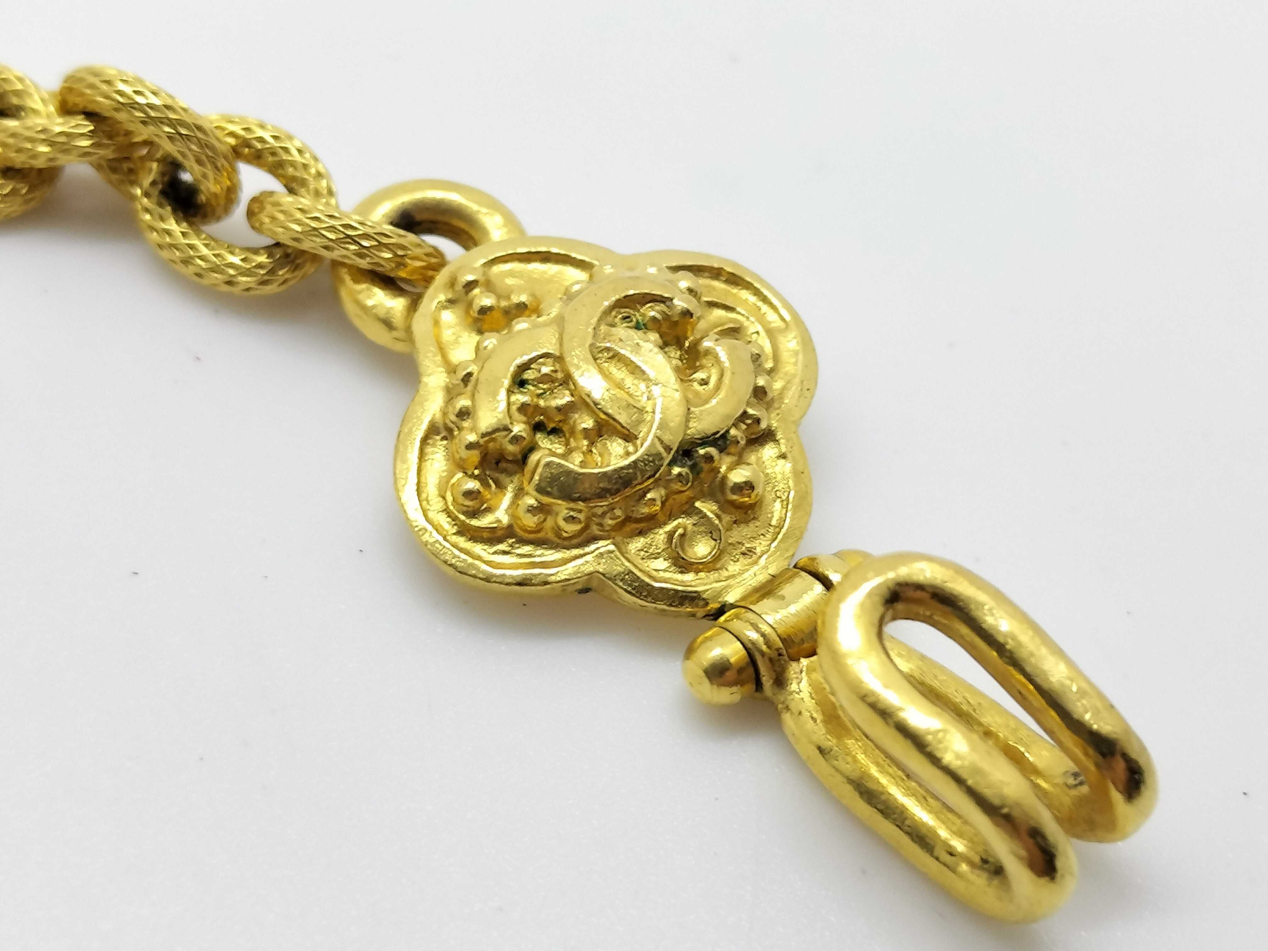 96A Chain Belt Coco x Camellia Necklace — view 10