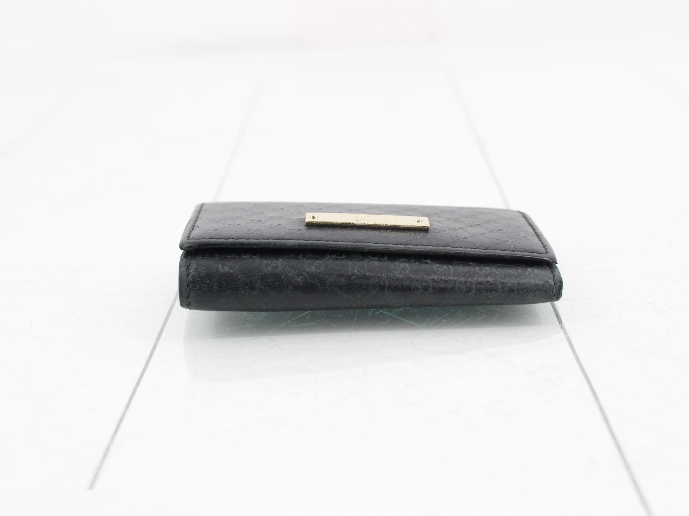 GG Key Case, Leather — view 3