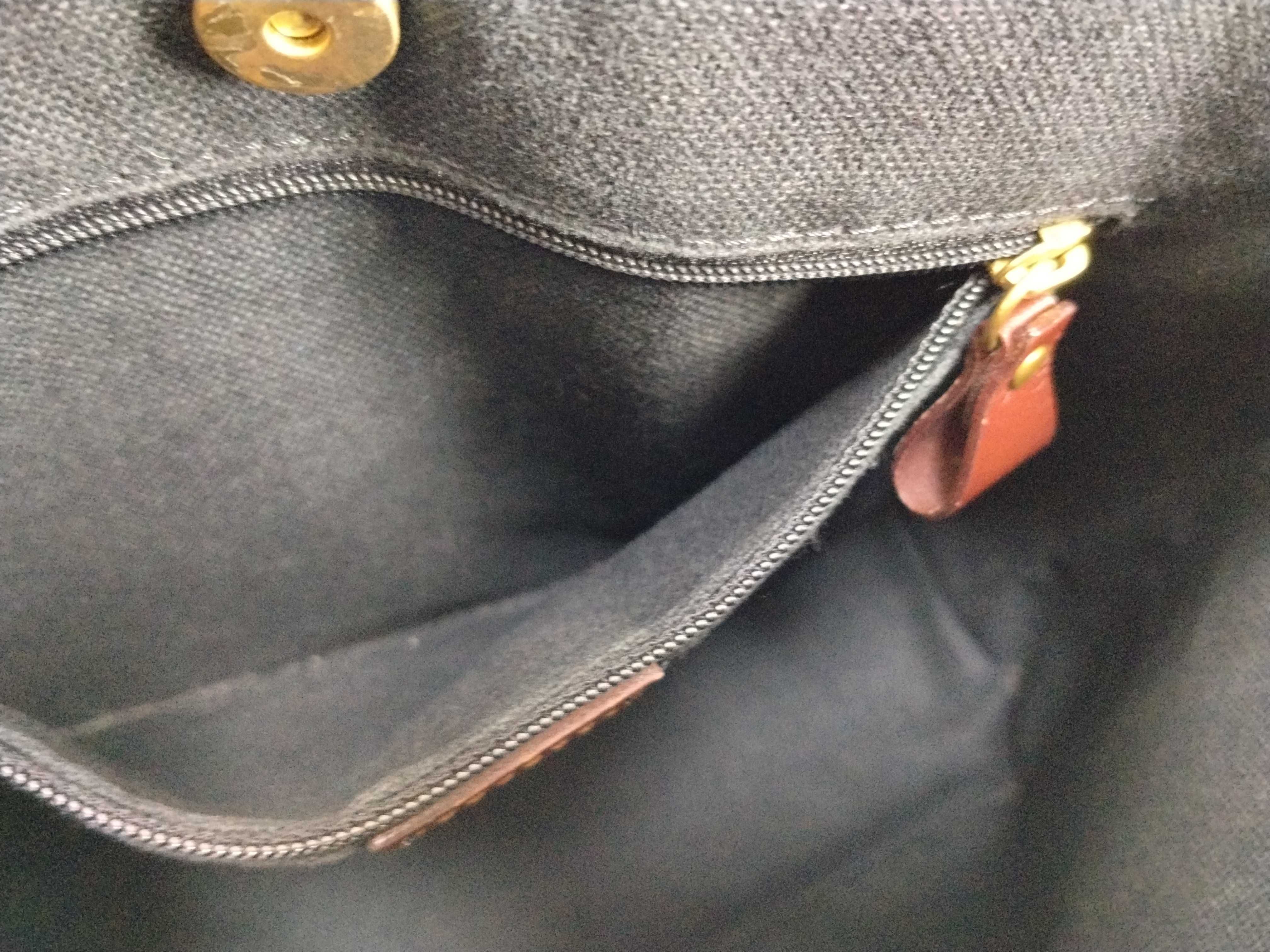 Nova Check PVC Handbag, Brown — view 11