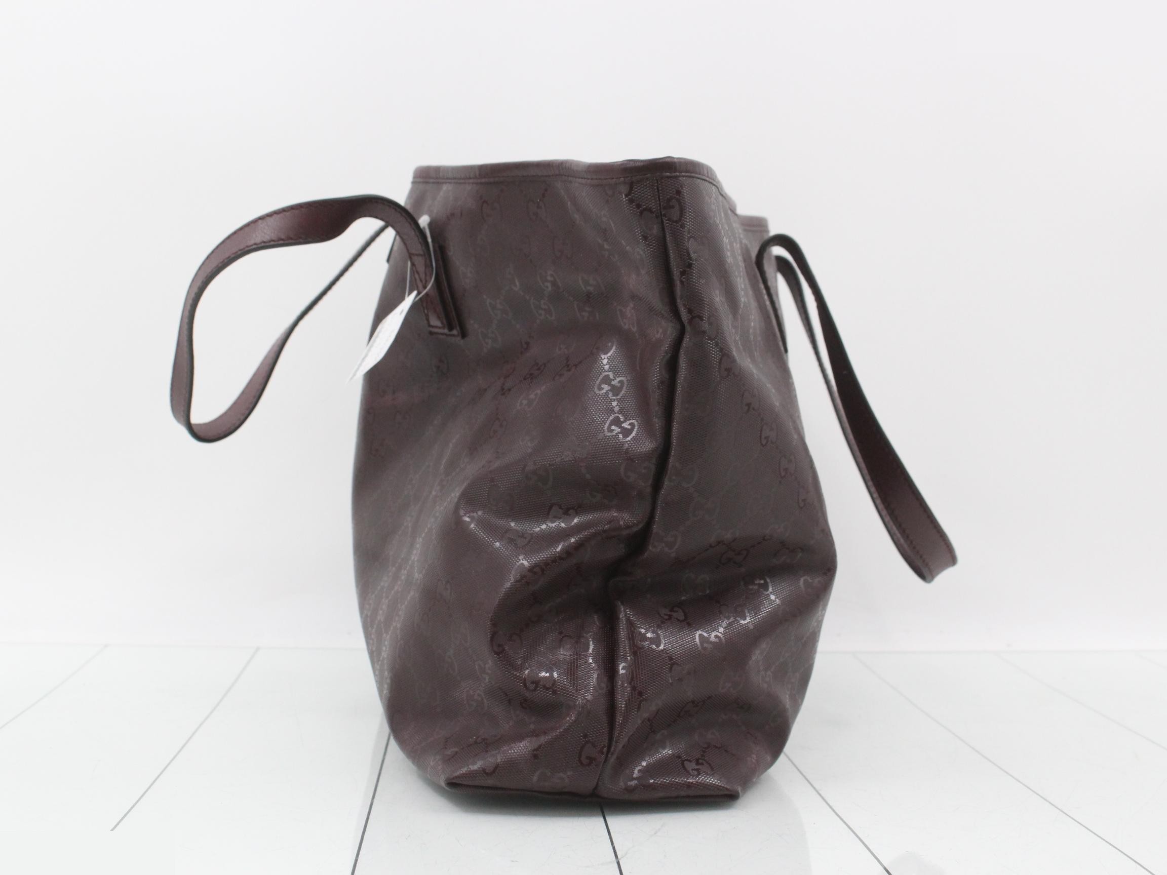 GG Imprime Tote Bag, Bordeaux — view 3