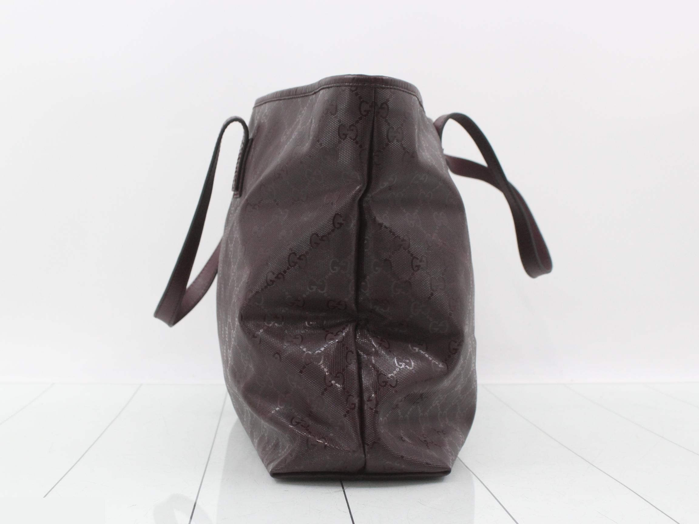 GG Imprime Tote Bag, Bordeaux — view 4